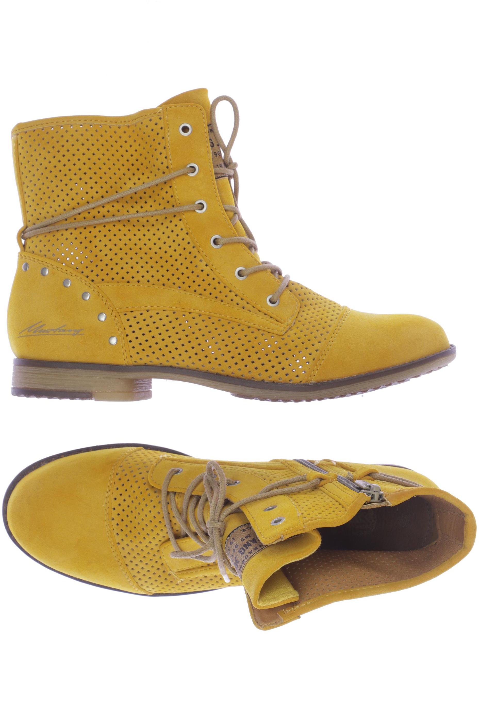 

Mustang Damen Stiefelette, gelb, Gr. 39