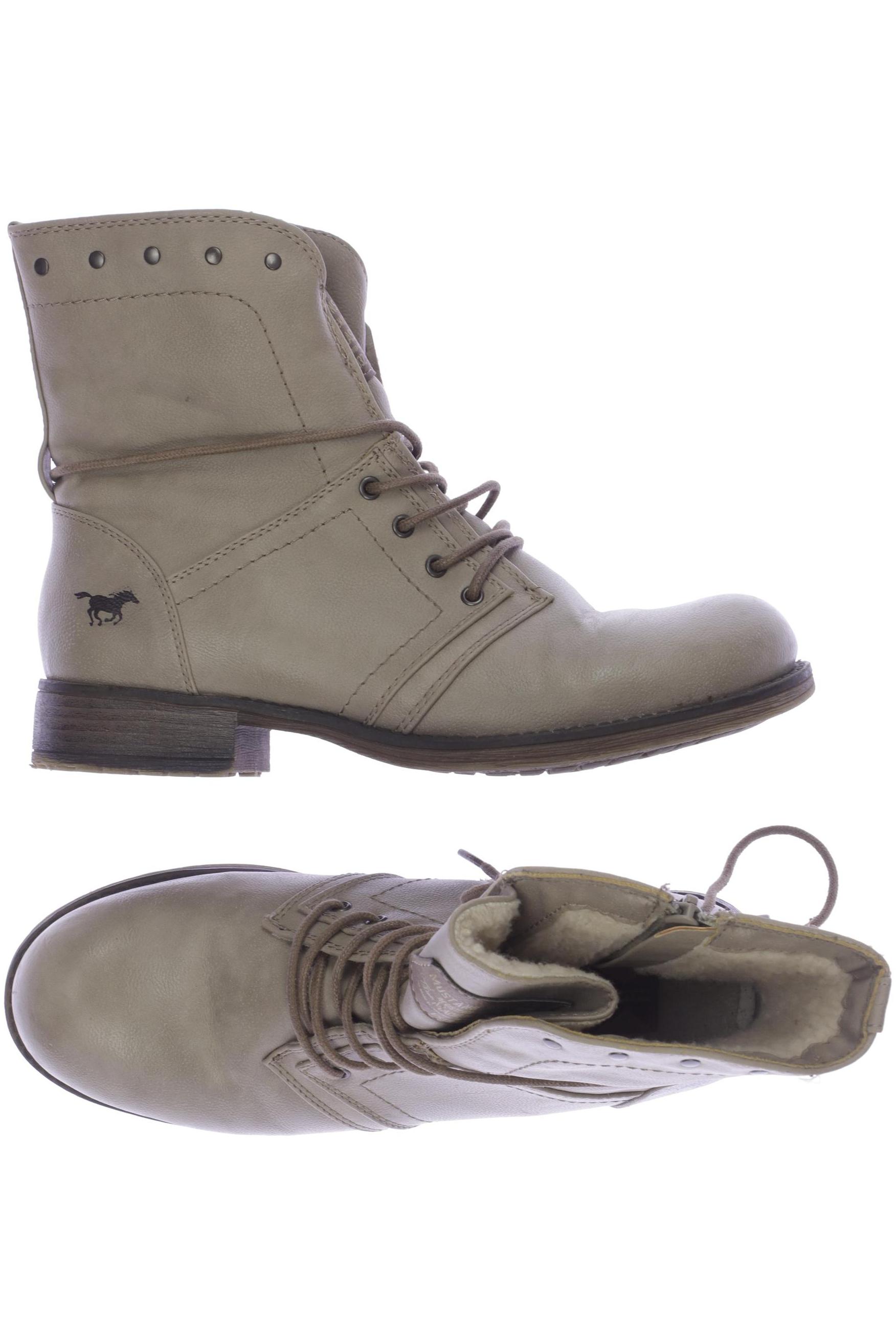 

Mustang Damen Stiefelette, beige, Gr. 40