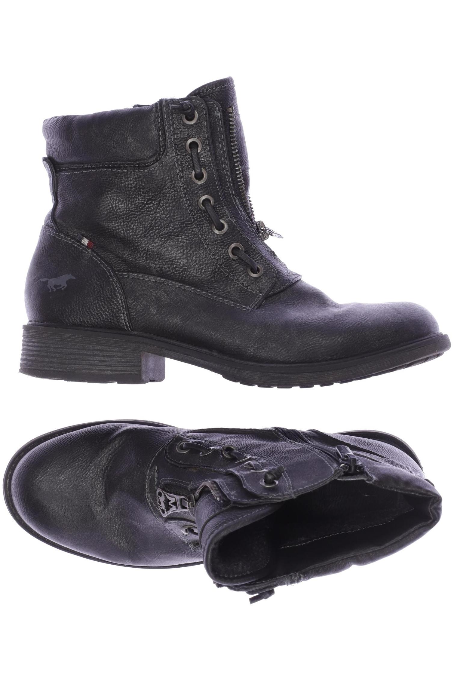 

Mustang Damen Stiefelette, schwarz, Gr. 38
