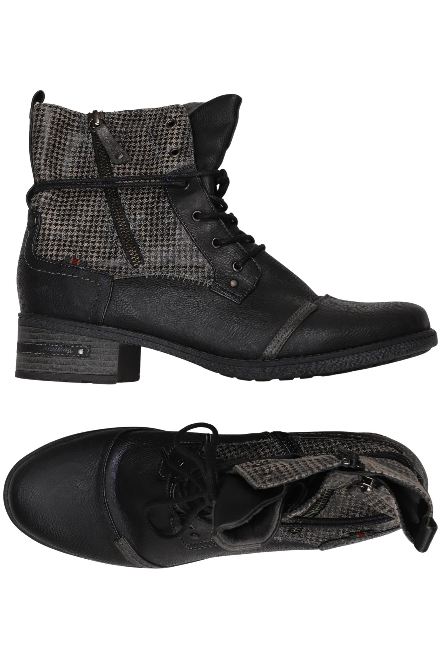 

Mustang Damen Stiefelette, schwarz, Gr. 42
