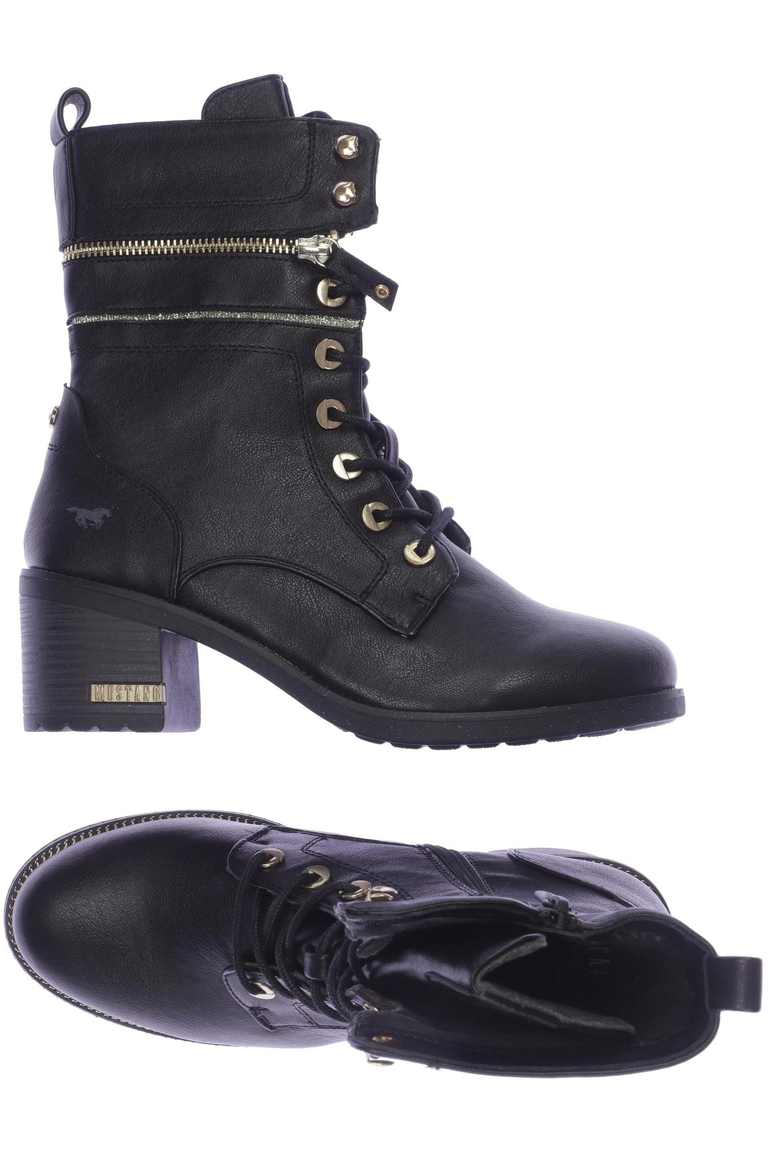 

Mustang Damen Stiefelette, schwarz, Gr. 39
