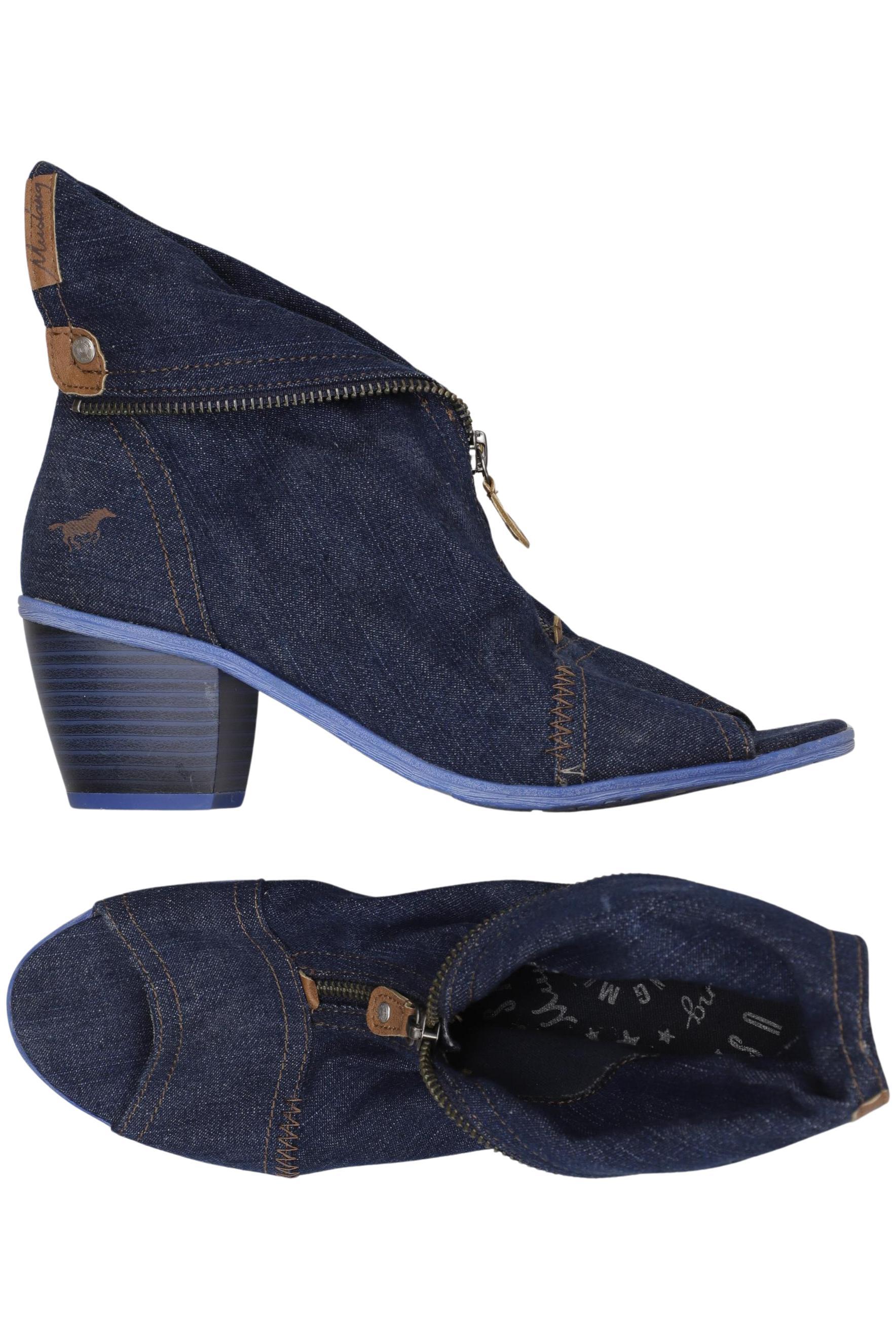 

Mustang Damen Stiefelette, marineblau, Gr. 39