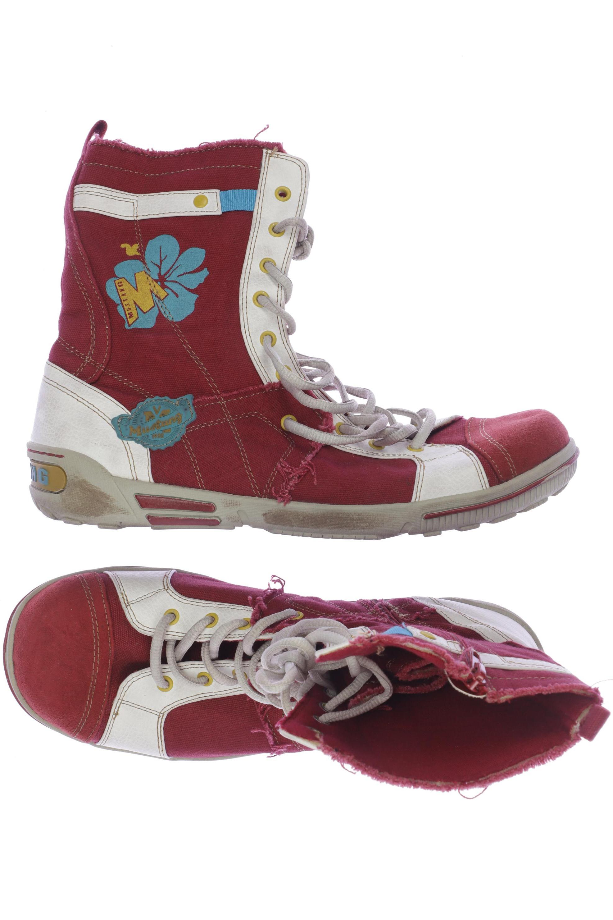 

Mustang Damen Stiefelette, rot, Gr. 44