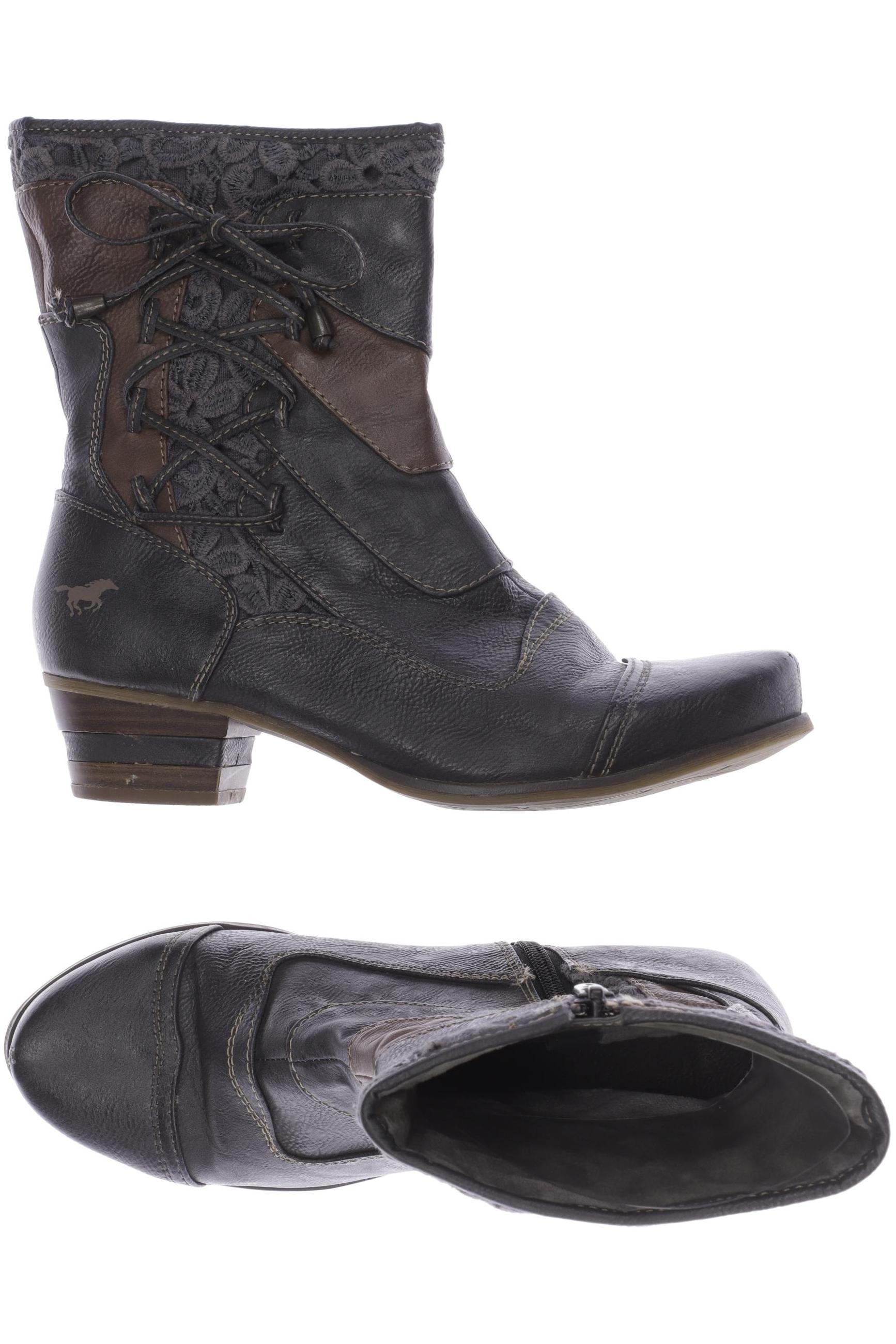 

Mustang Damen Stiefelette, grau, Gr. 38