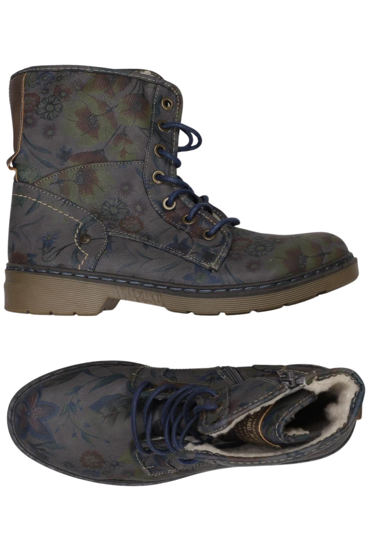 

Mustang Damen Stiefelette, blau, Gr. 37