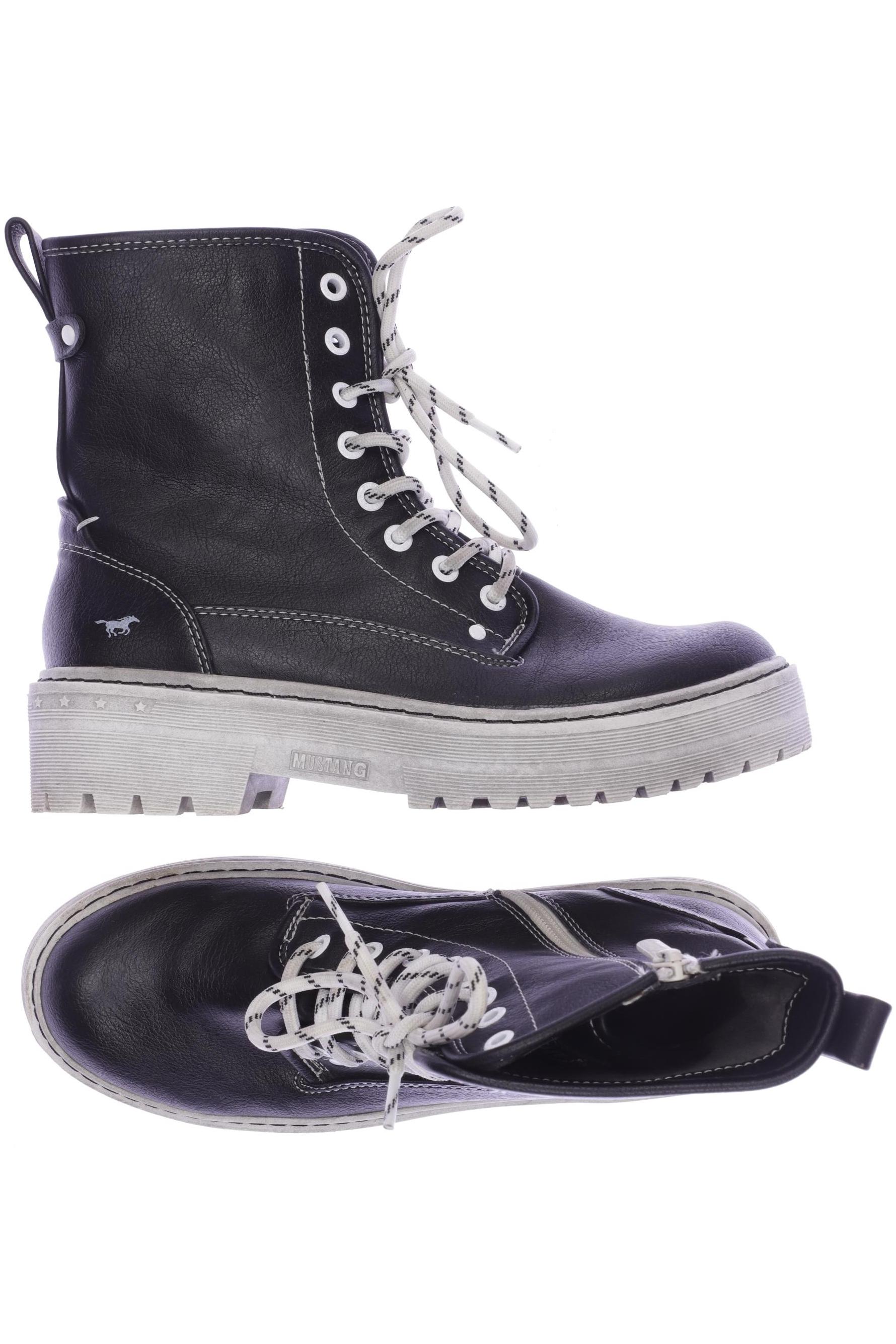 

Mustang Damen Stiefelette, schwarz, Gr. 38
