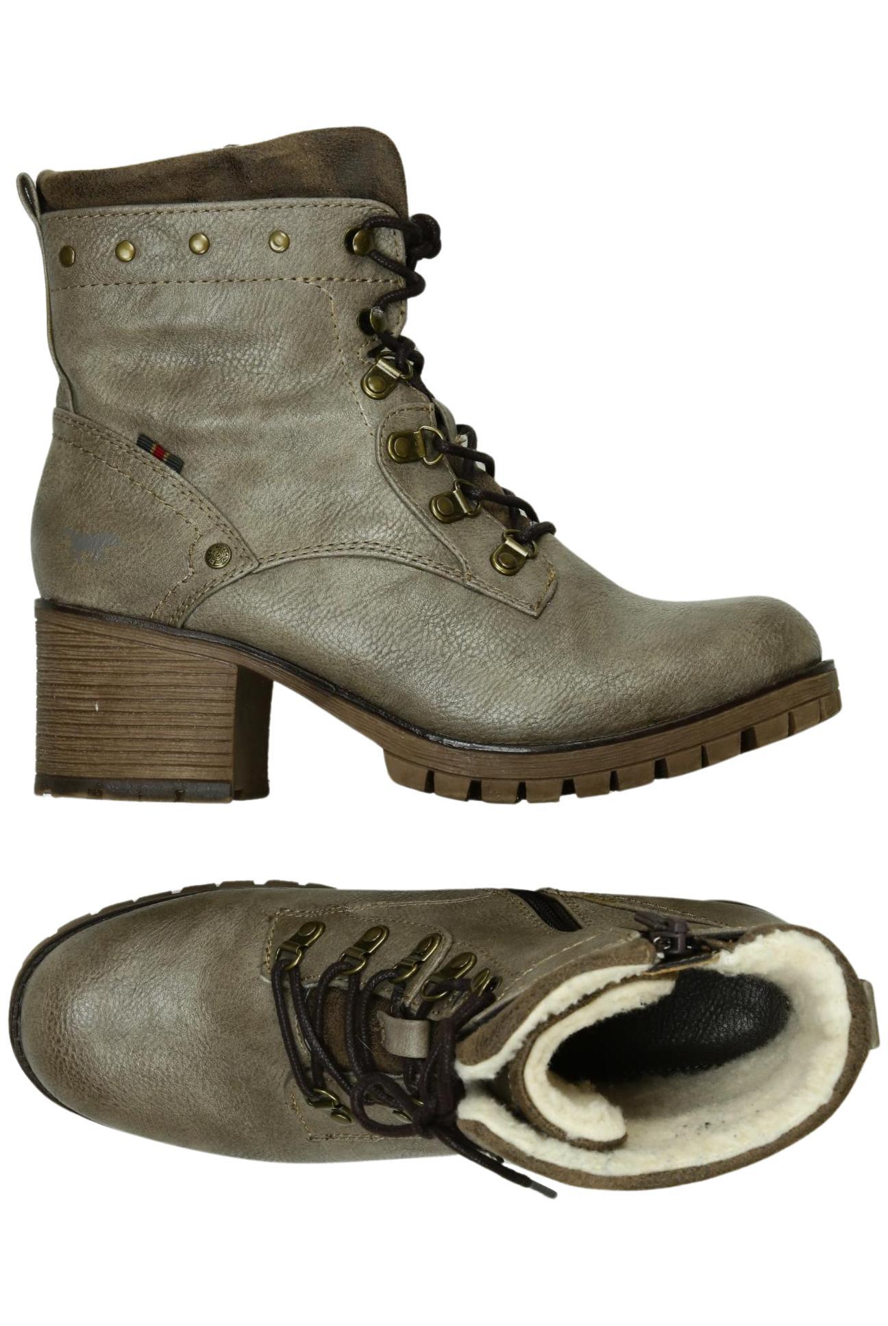 

Mustang Damen Stiefelette, beige, Gr. 37