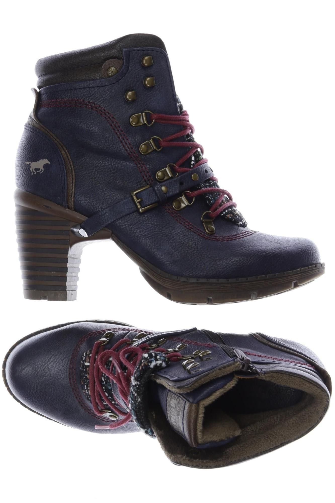 

Mustang Damen Stiefelette, marineblau, Gr. 39