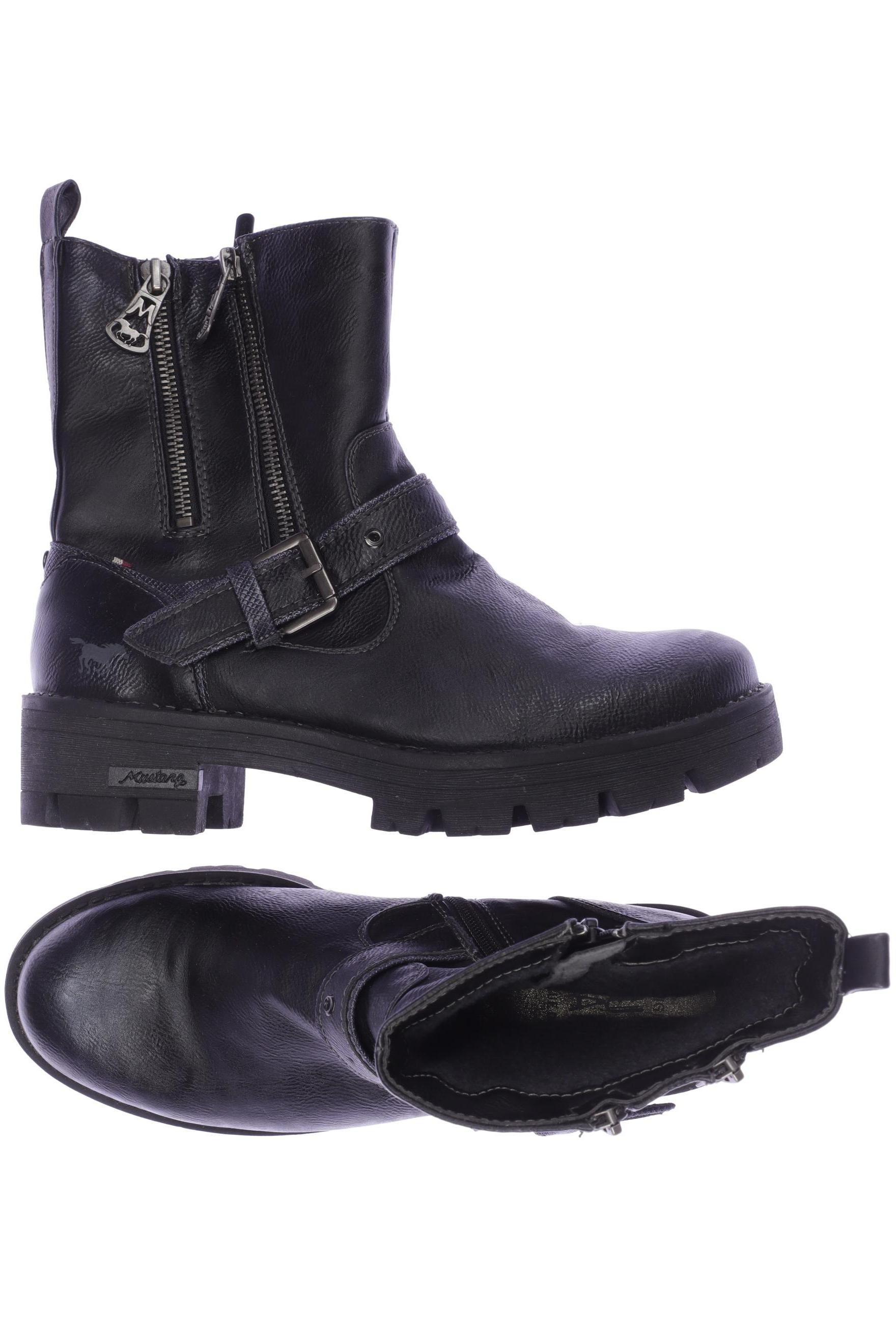 

Mustang Damen Stiefelette, schwarz, Gr. 40