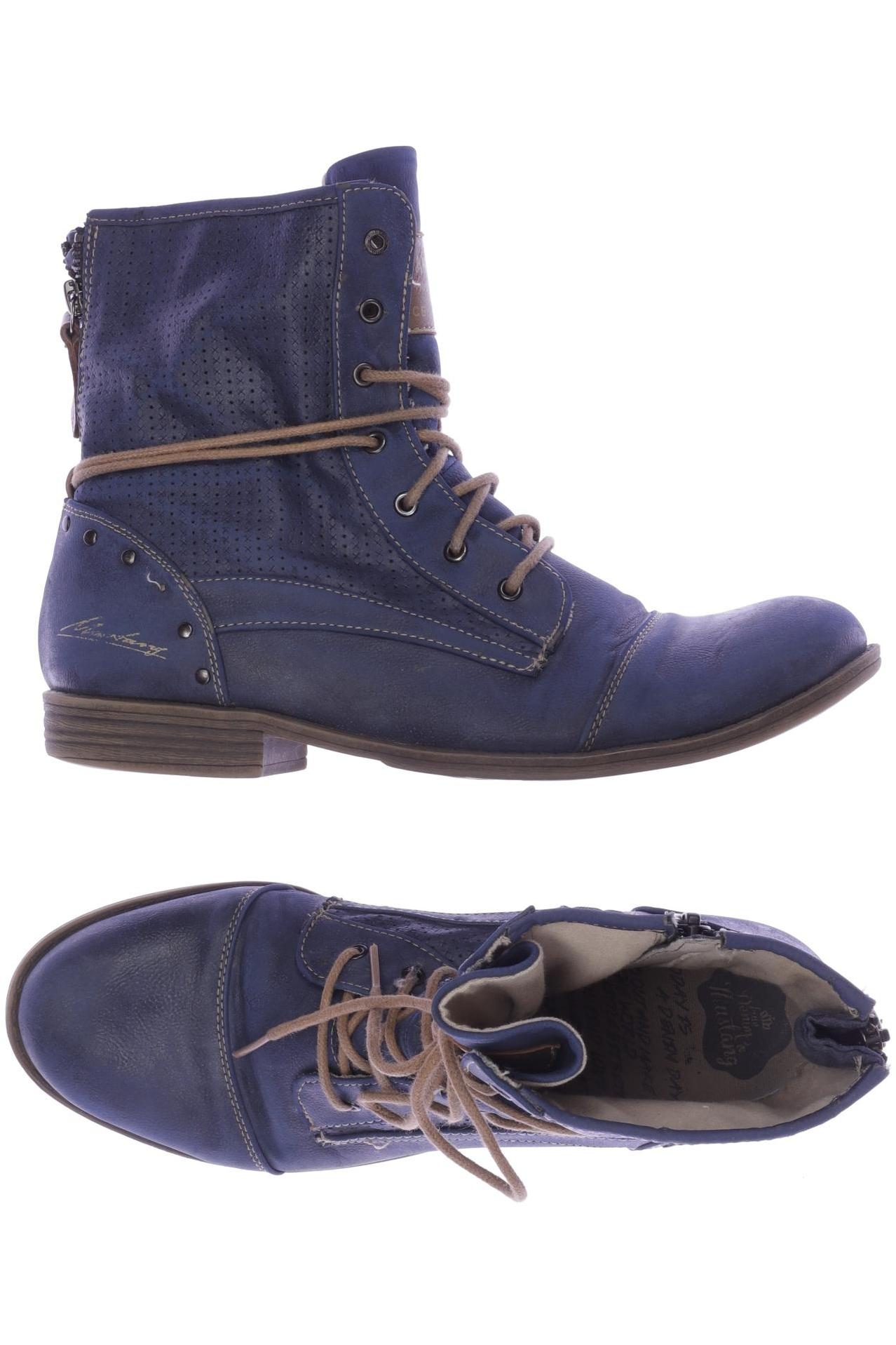 

Mustang Damen Stiefelette, marineblau, Gr. 40