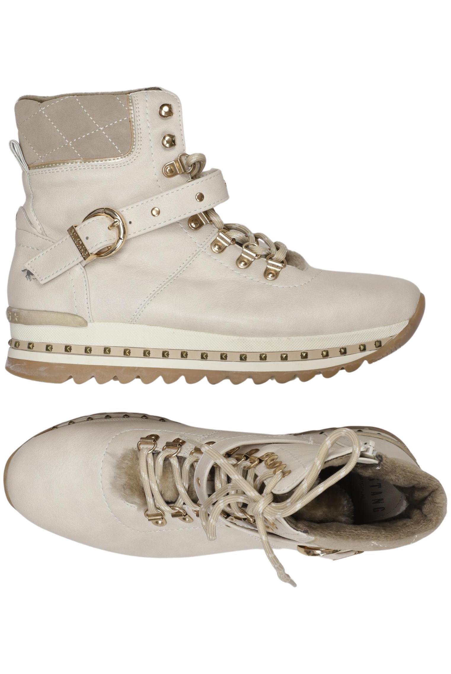 

Mustang Damen Stiefelette, beige, Gr. 40