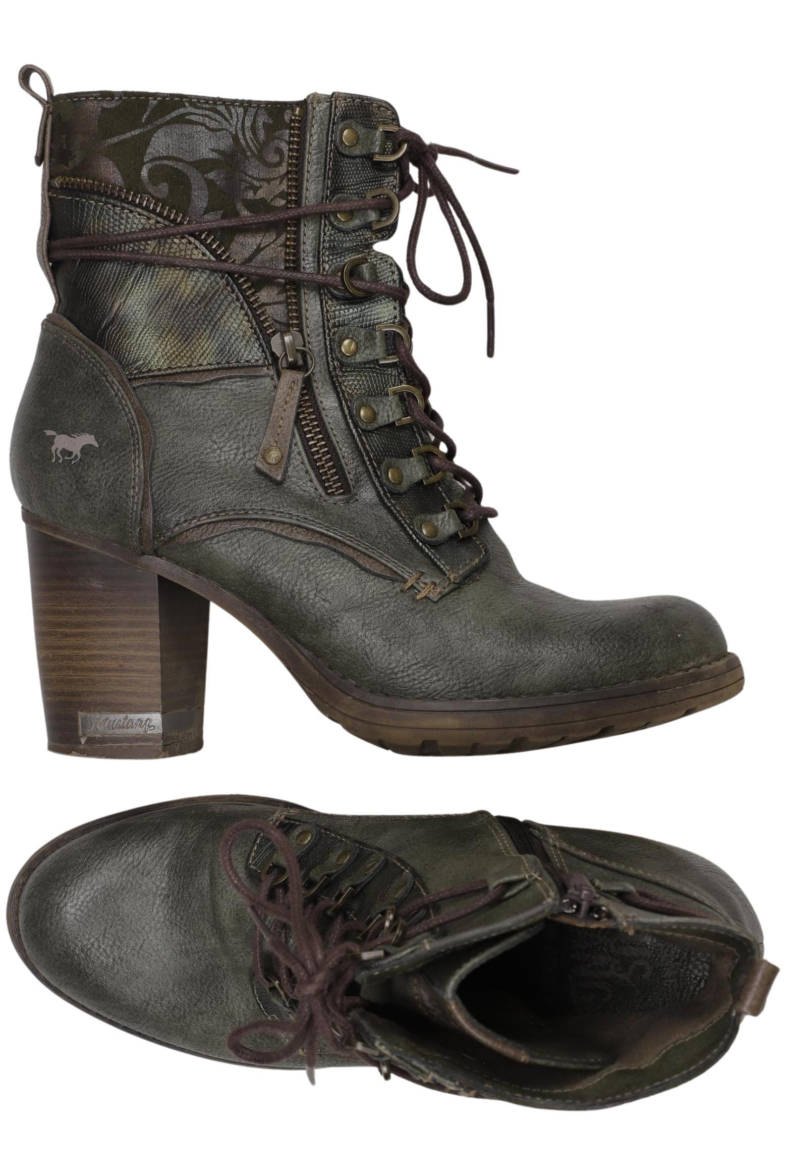 

Mustang Damen Stiefelette, grün, Gr. 40