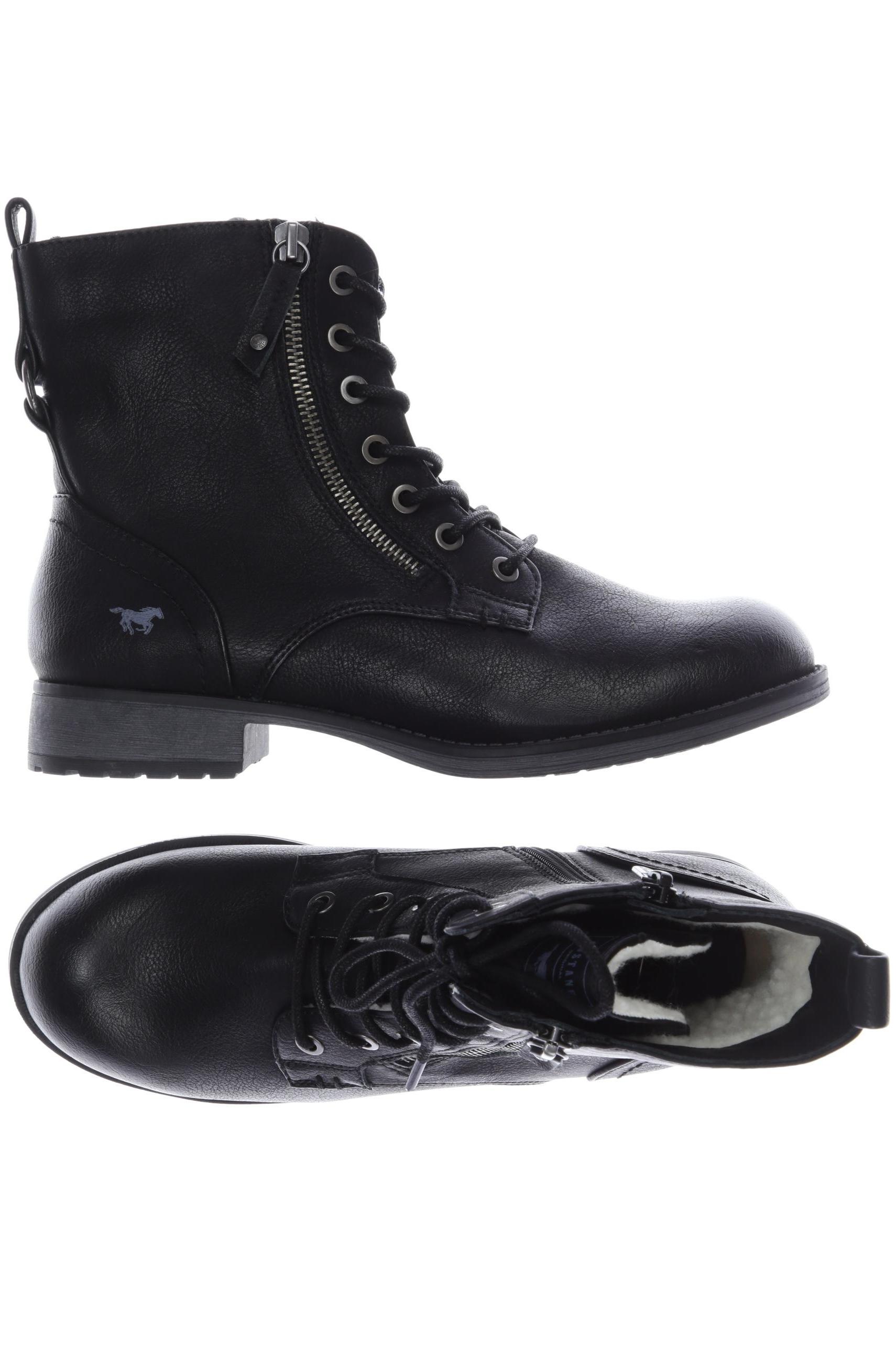 

Mustang Damen Stiefelette, schwarz, Gr. 39