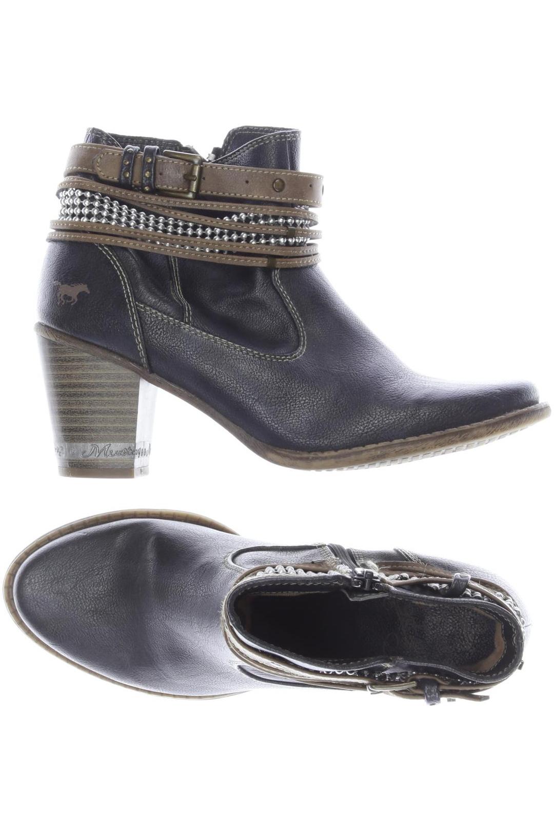 

Mustang Damen Stiefelette, schwarz, Gr. 39