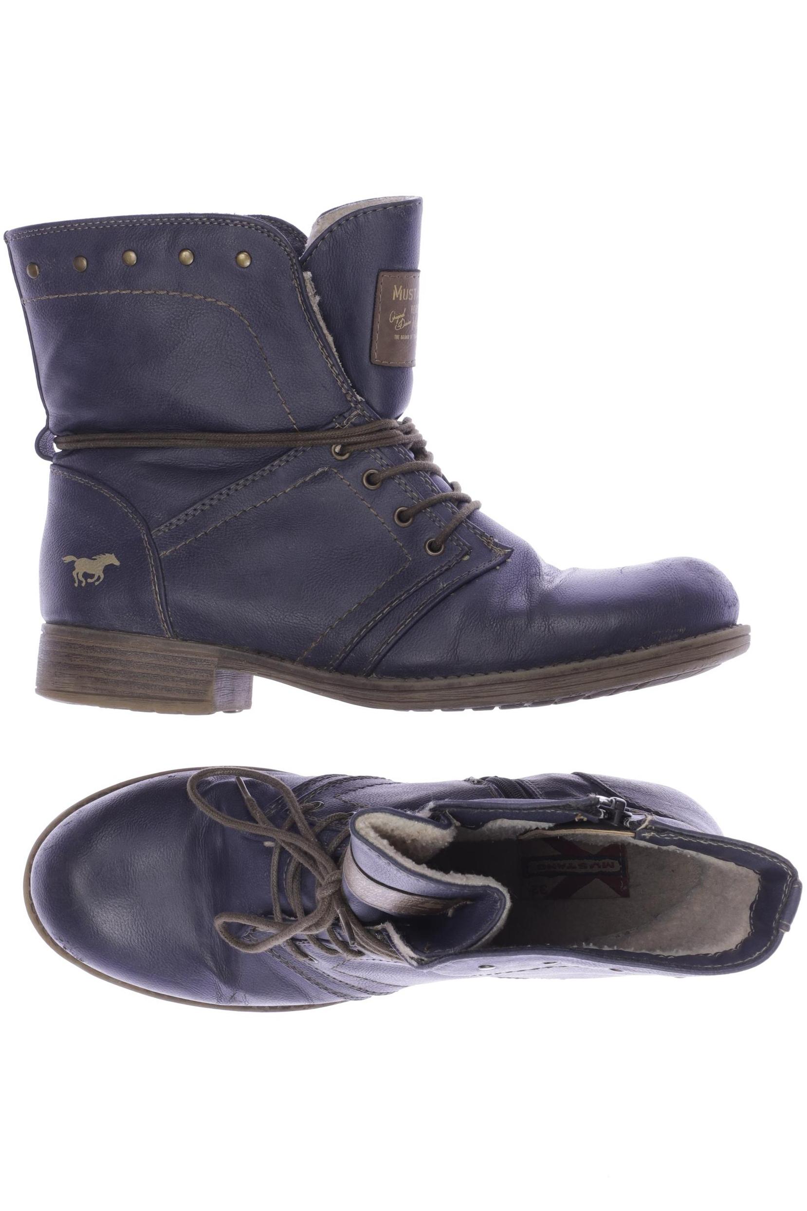 

MUSTANG Damen Stiefelette, marineblau