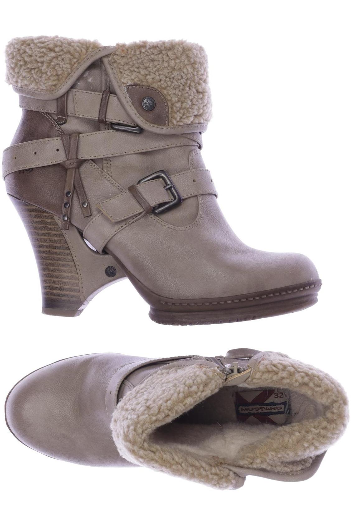 

Mustang Damen Stiefelette, beige, Gr. 38