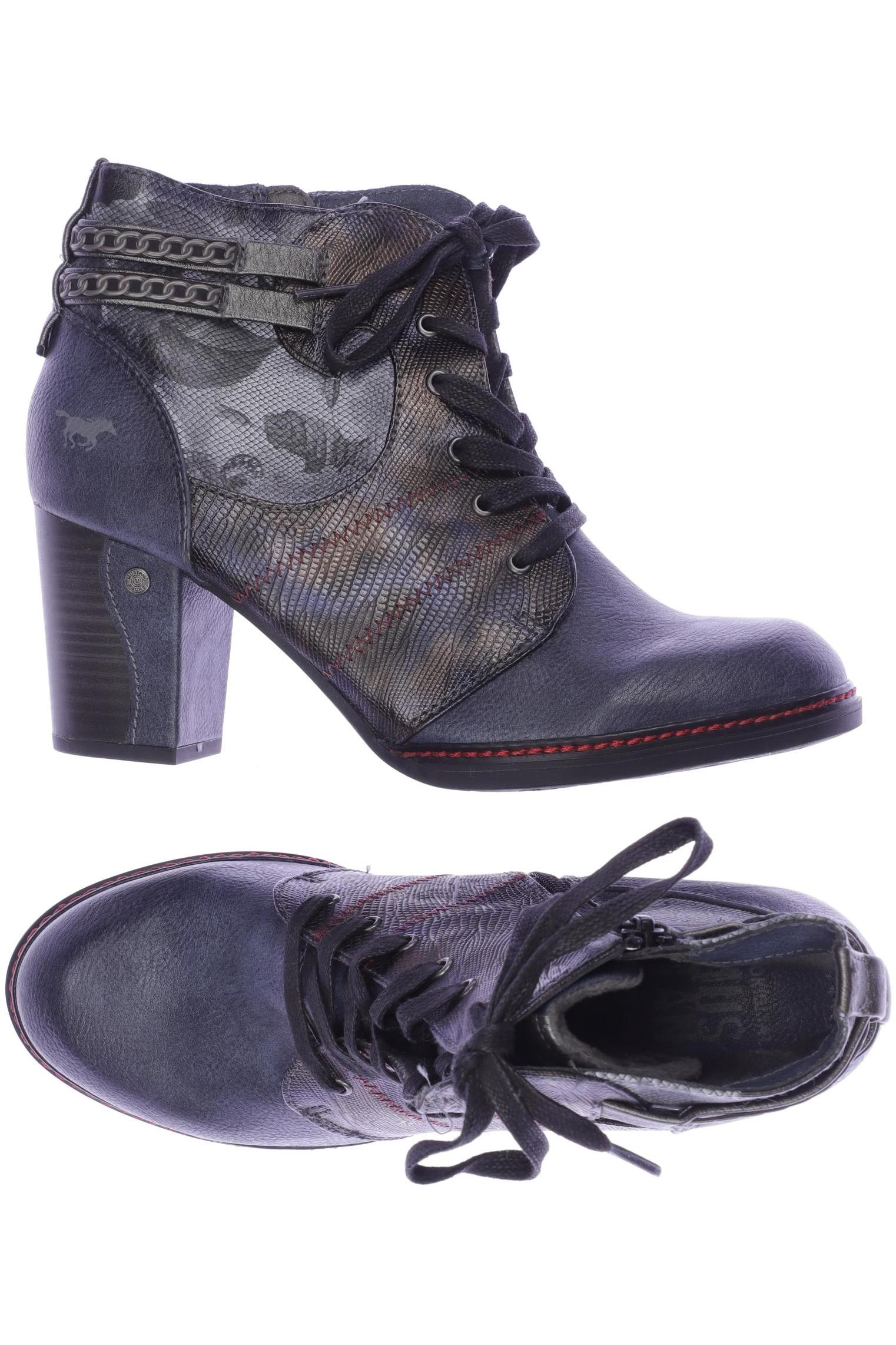

Mustang Damen Stiefelette, blau, Gr. 40
