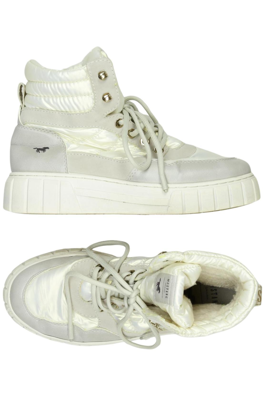 

Mustang Damen Stiefelette, cremeweiß, Gr. 37