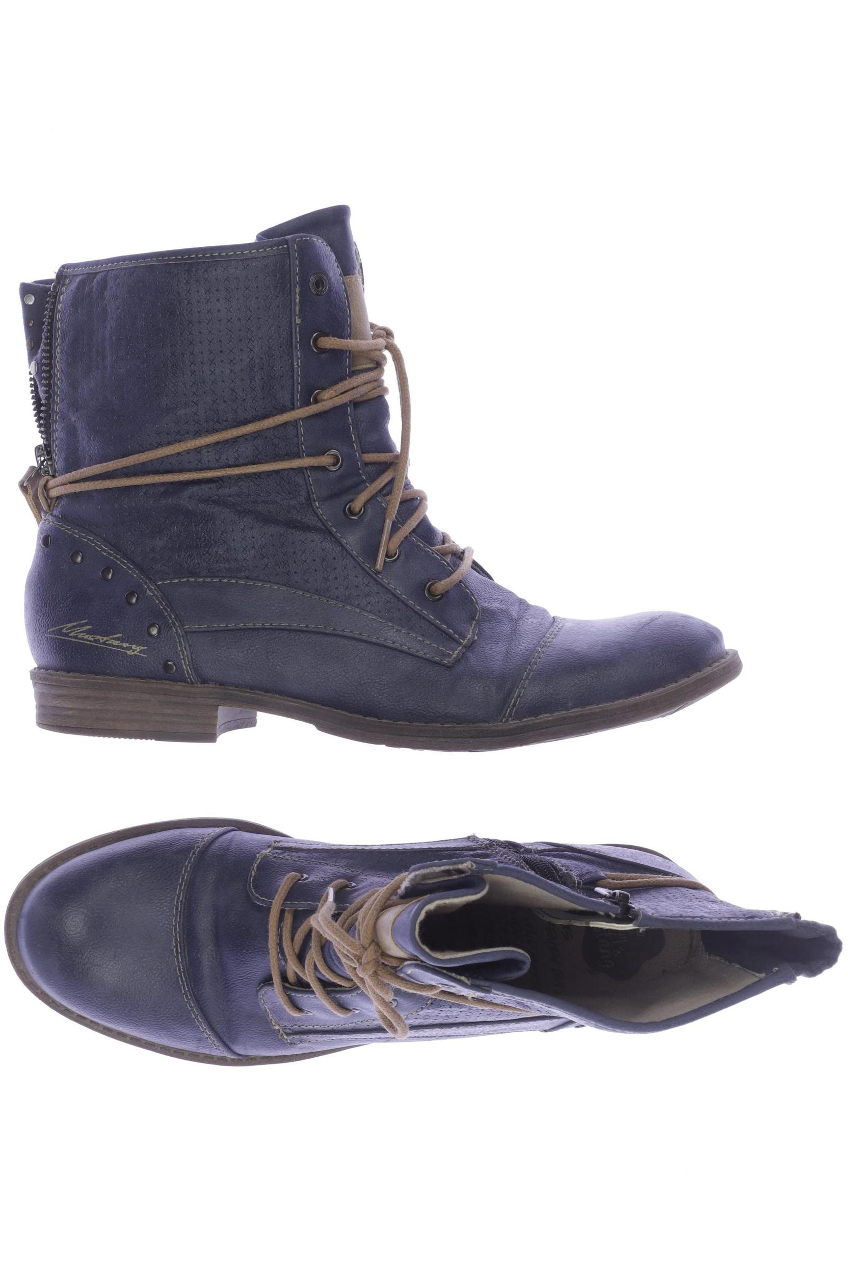 

MUSTANG Damen Stiefelette, blau