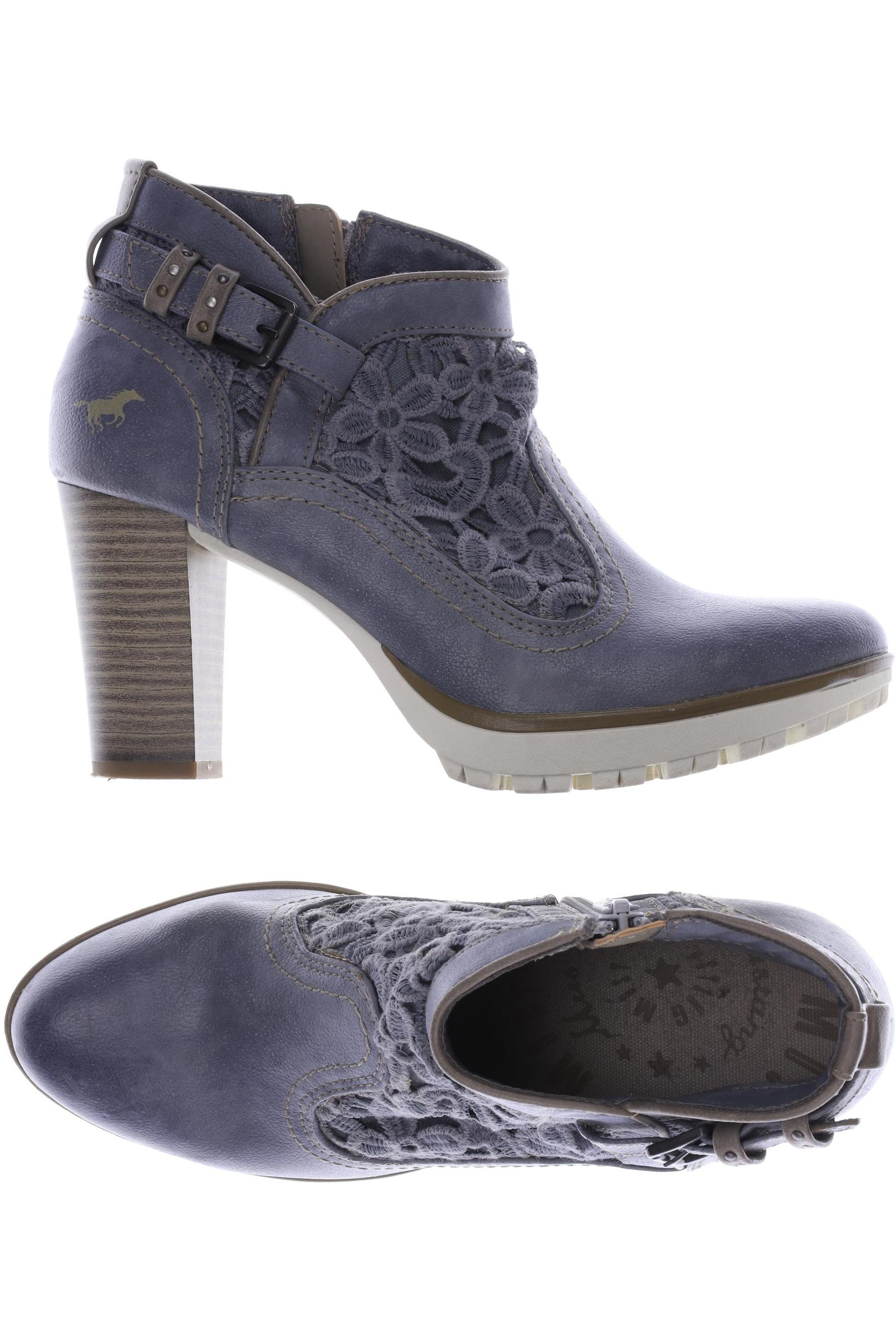 

MUSTANG Damen Stiefelette, hellblau