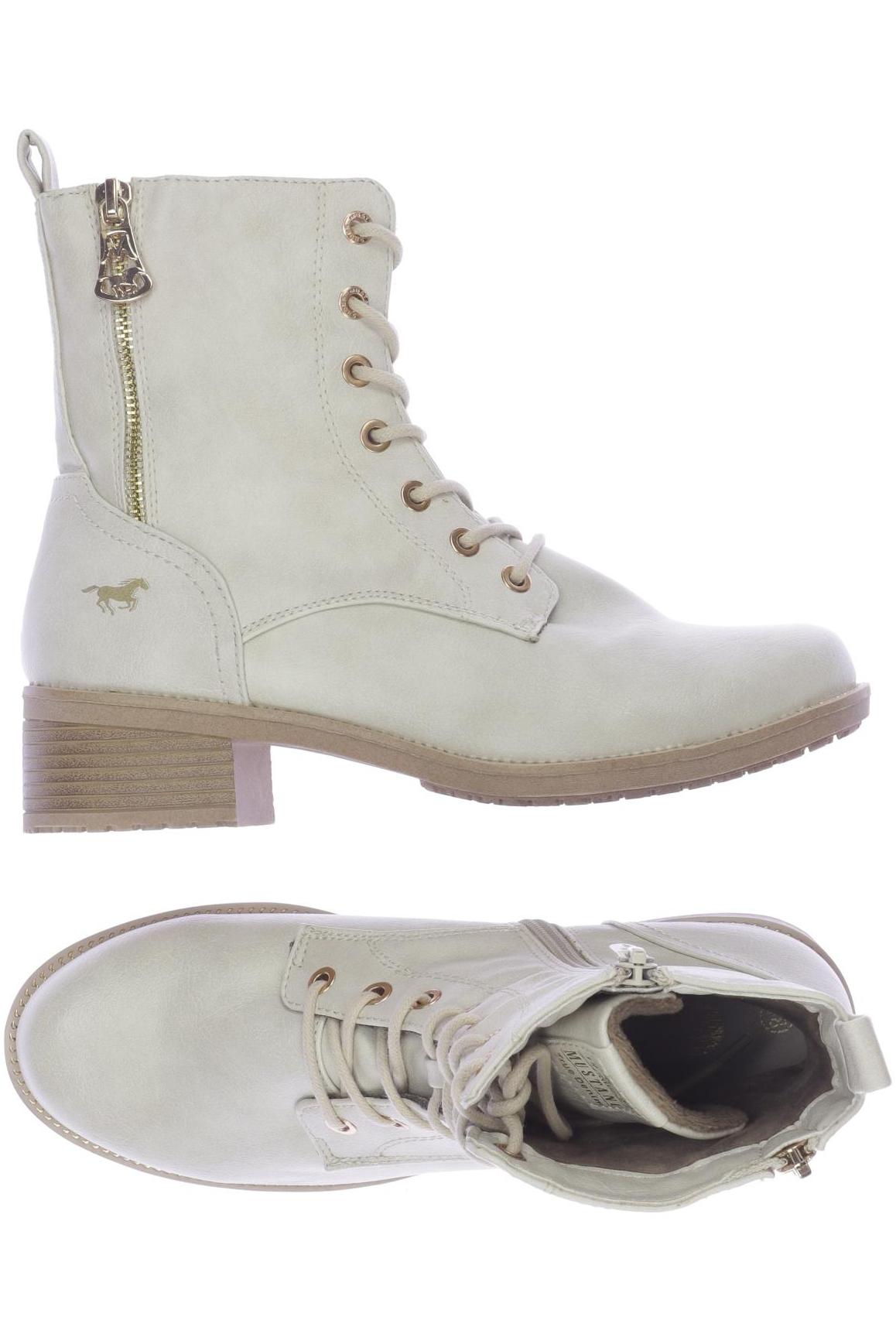 

Mustang Damen Stiefelette, beige, Gr. 38