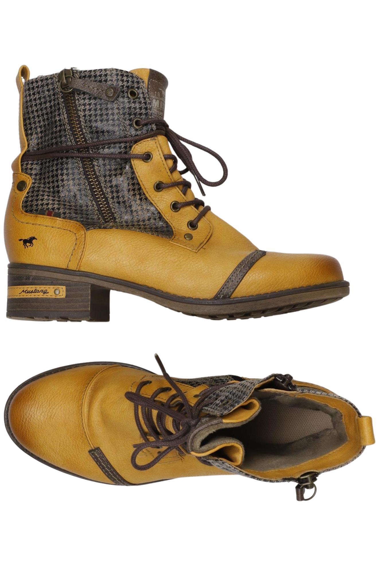 

Mustang Damen Stiefelette, gelb, Gr. 36