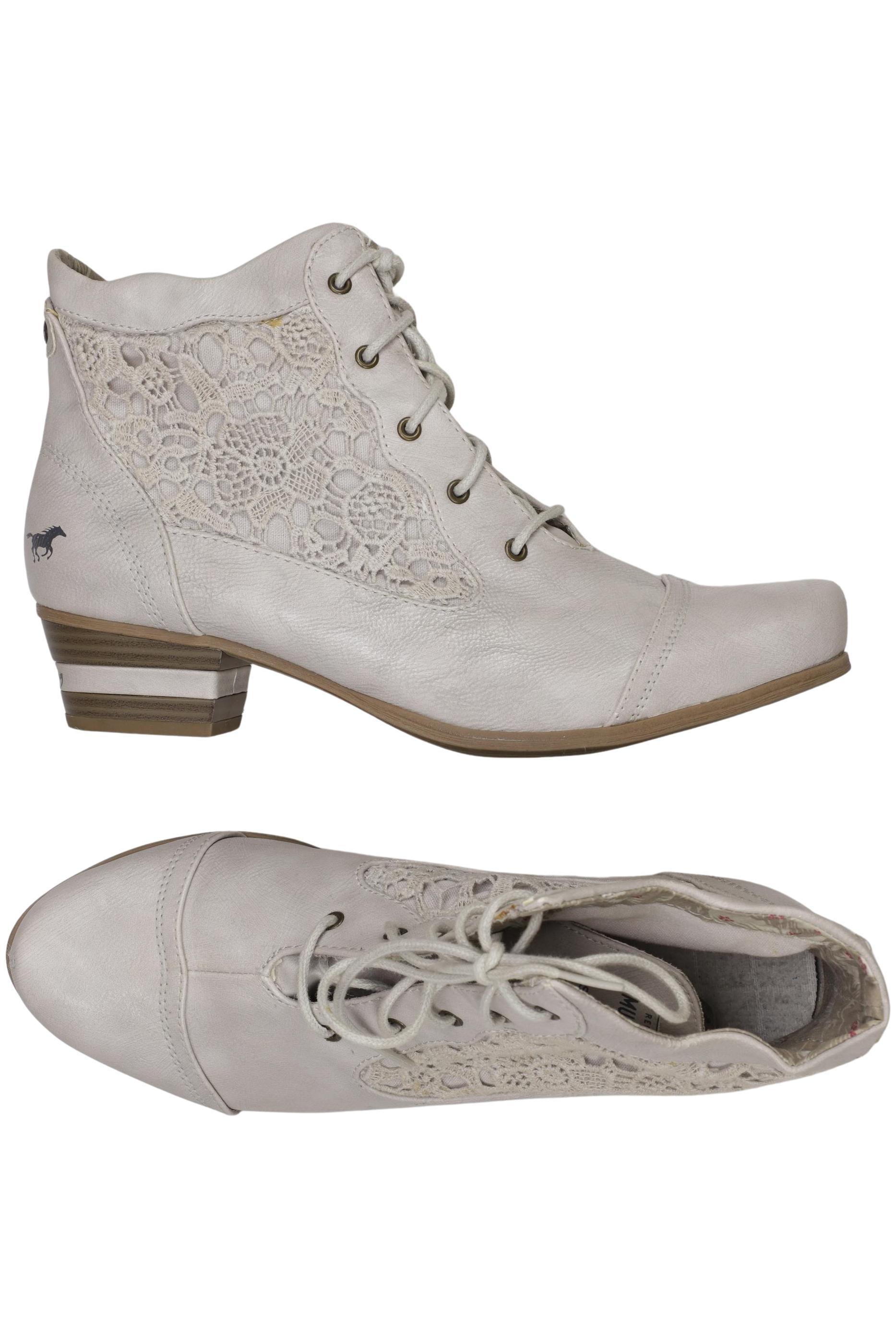 

Mustang Damen Stiefelette, cremeweiß, Gr. 42