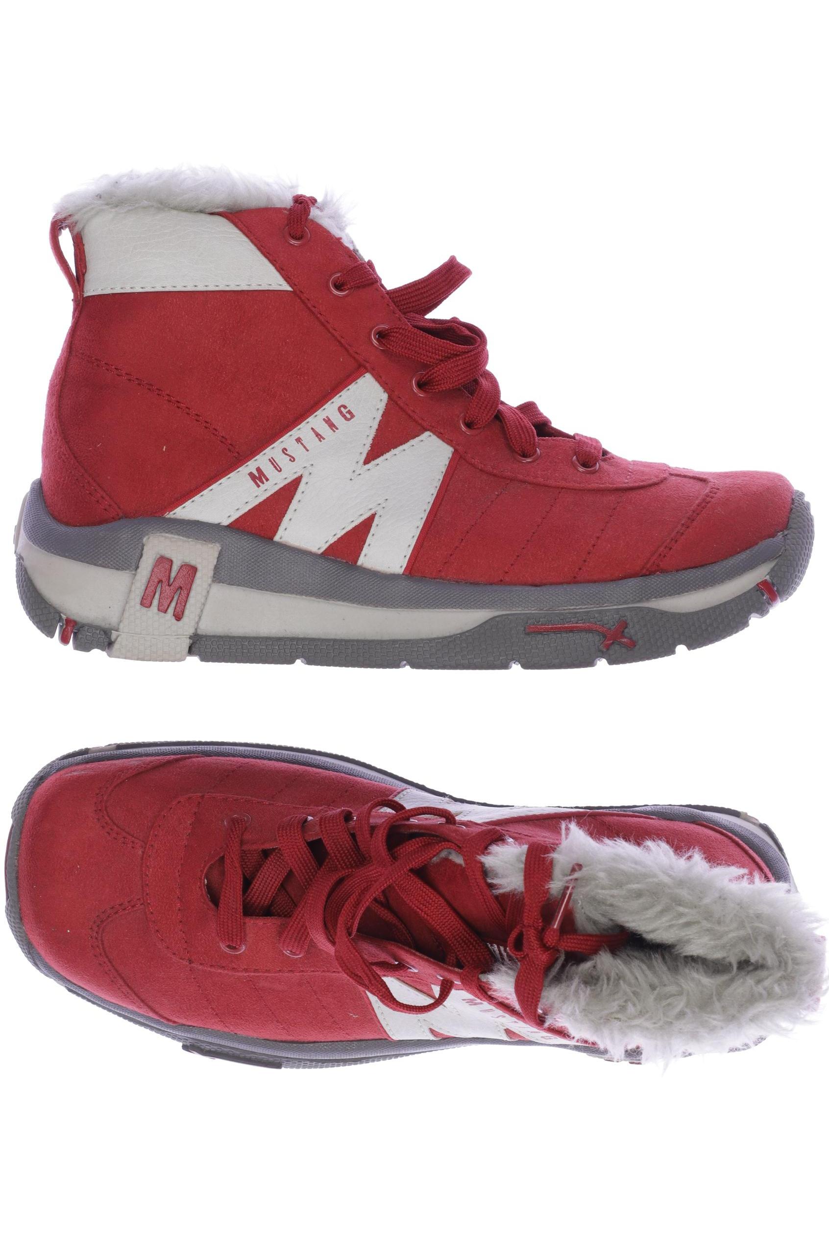 

Mustang Damen Stiefelette, rot, Gr. 38