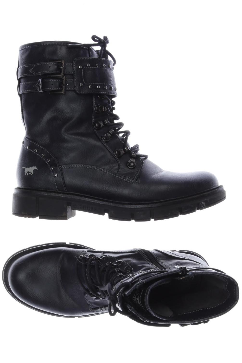 

Mustang Damen Stiefelette, schwarz, Gr. 39