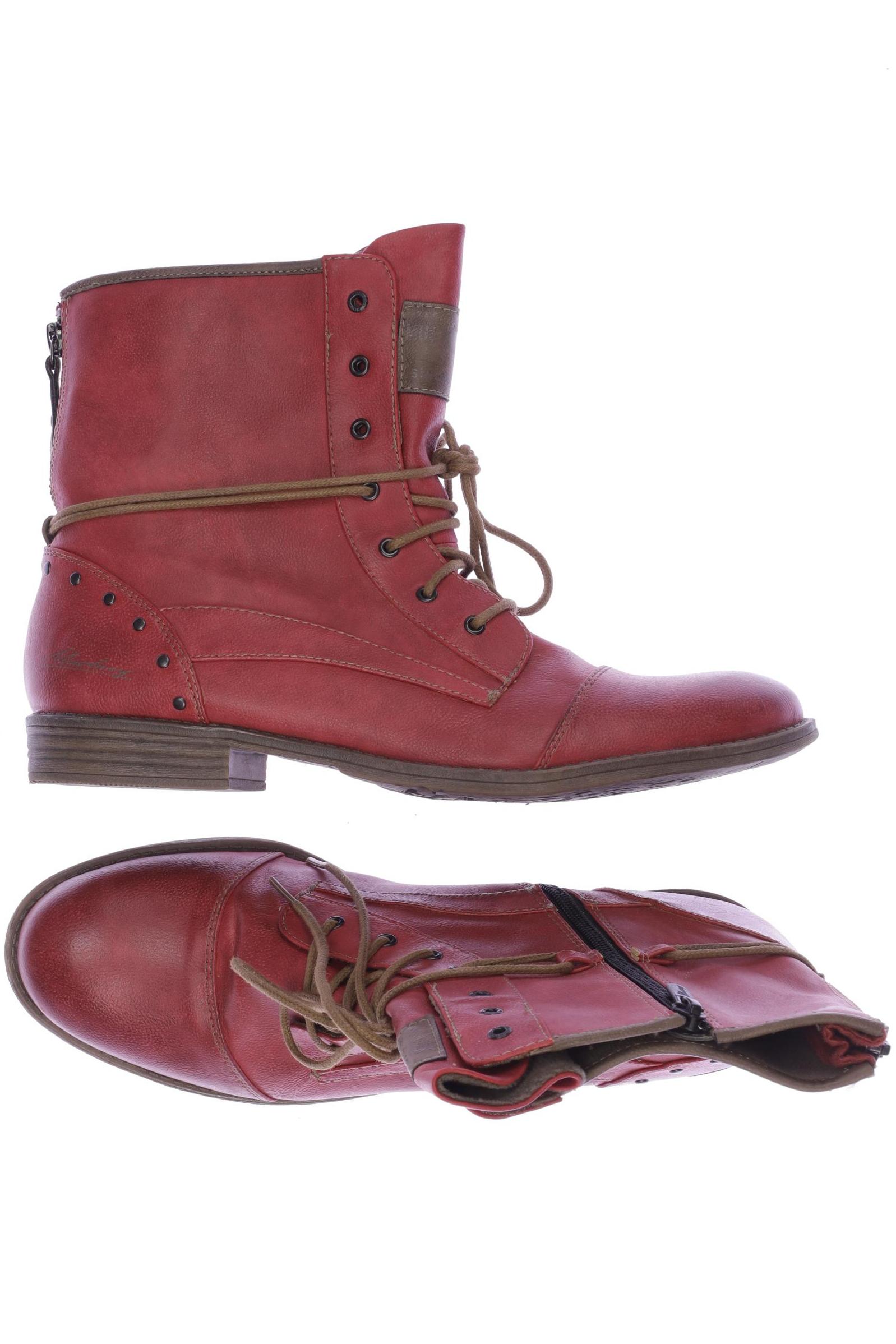 

Mustang Damen Stiefelette, rot, Gr. 43