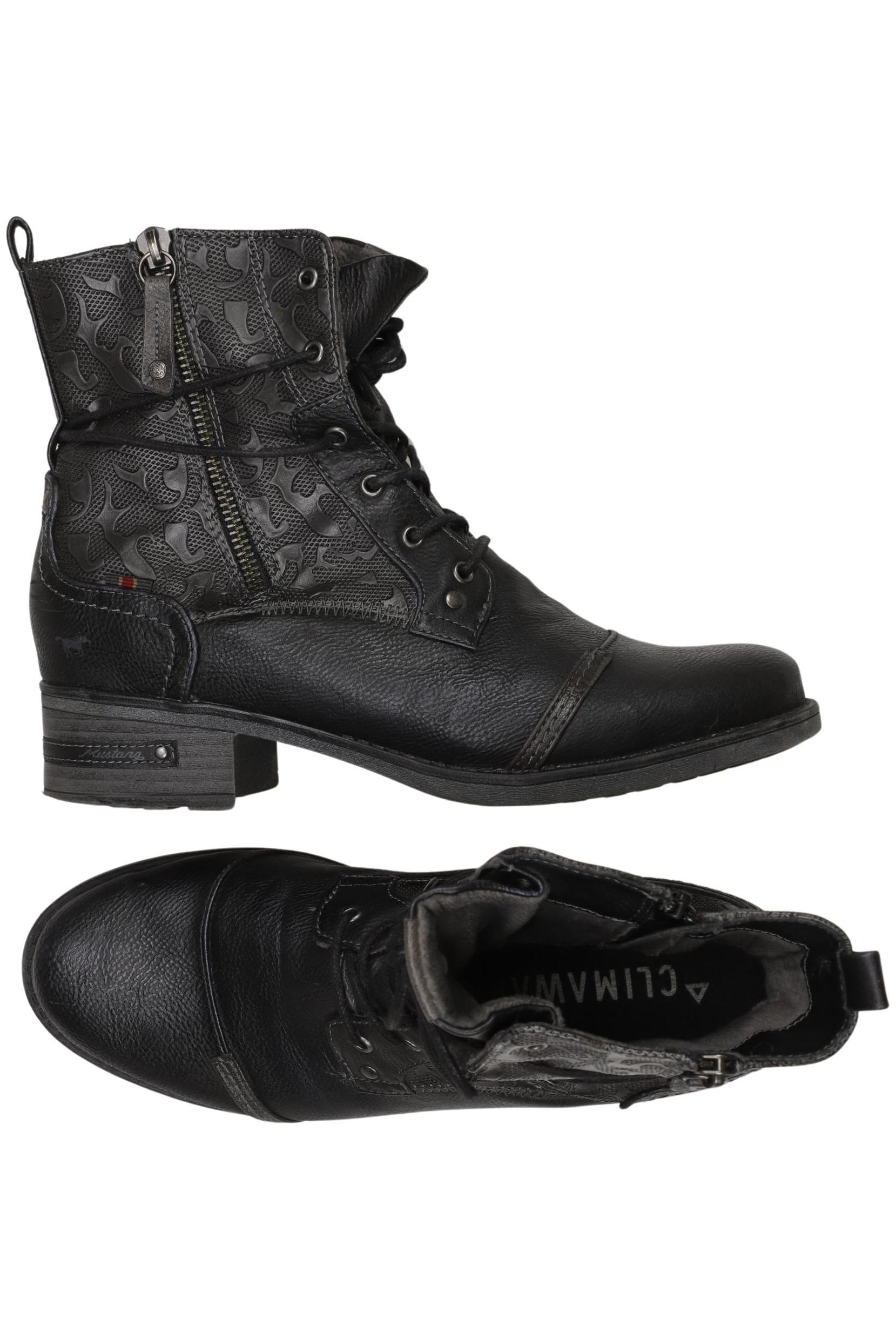 

Mustang Damen Stiefelette, schwarz, Gr. 38