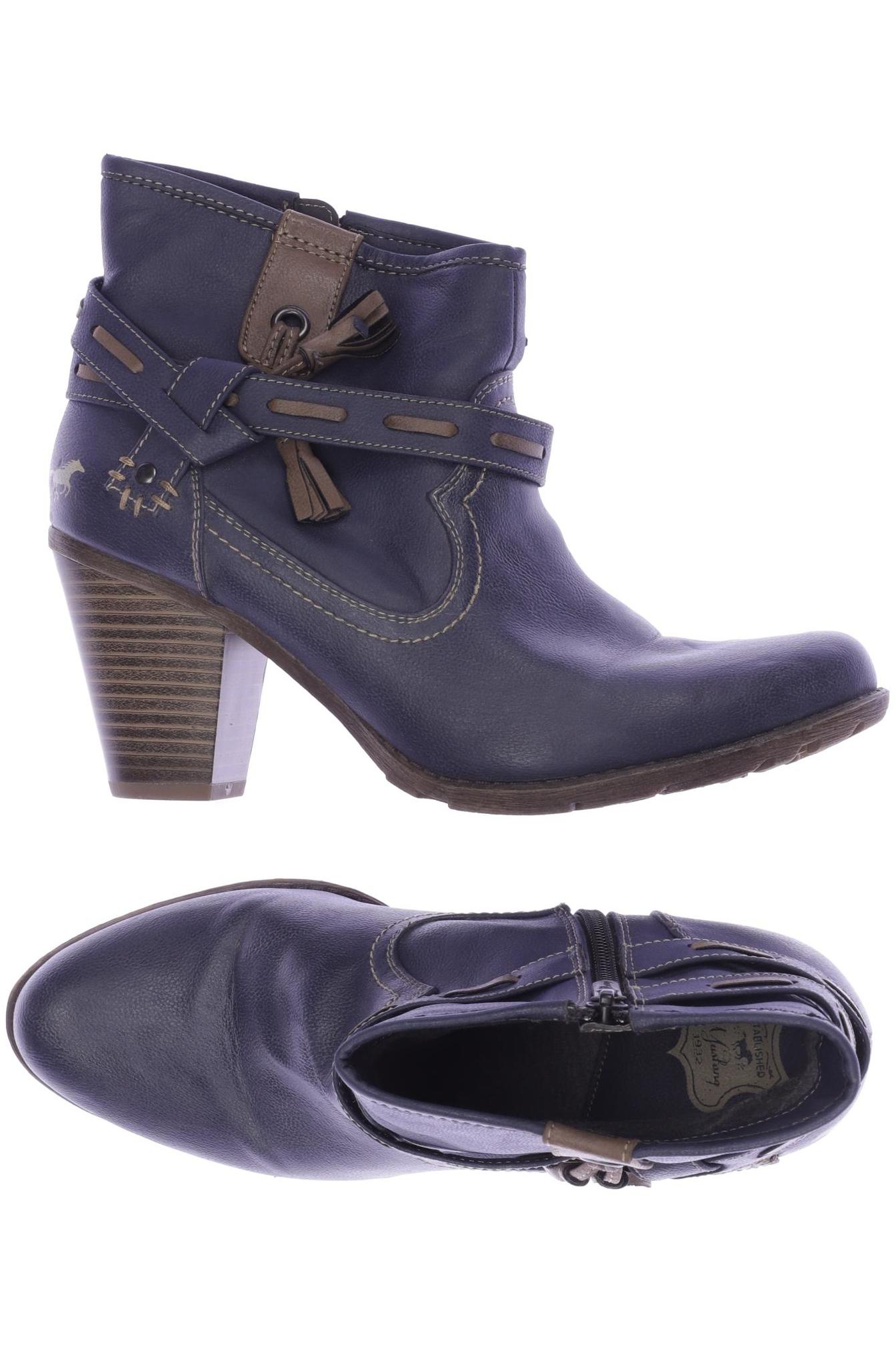 

Mustang Damen Stiefelette, marineblau, Gr. 40