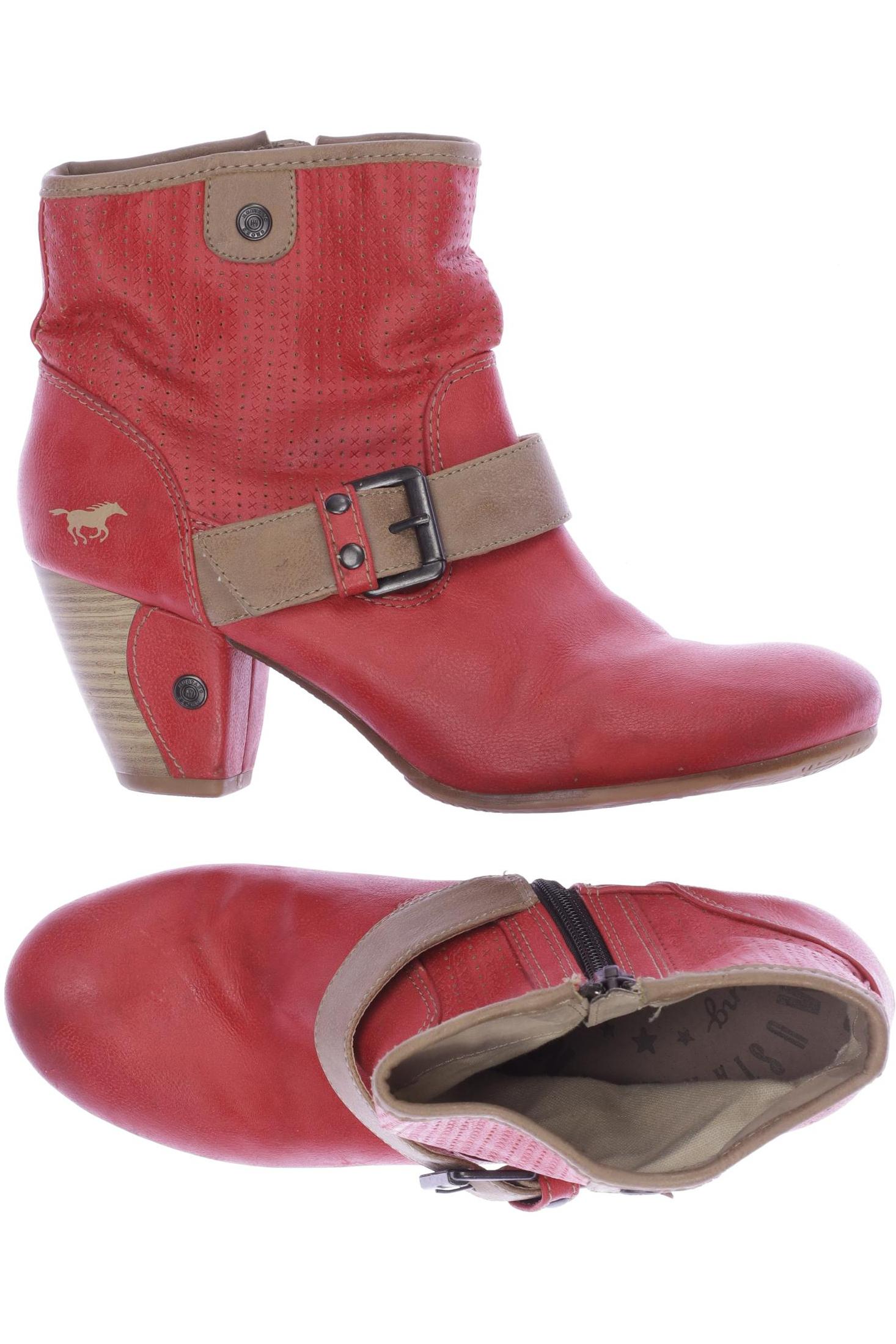 

Mustang Damen Stiefelette, rot, Gr. 39