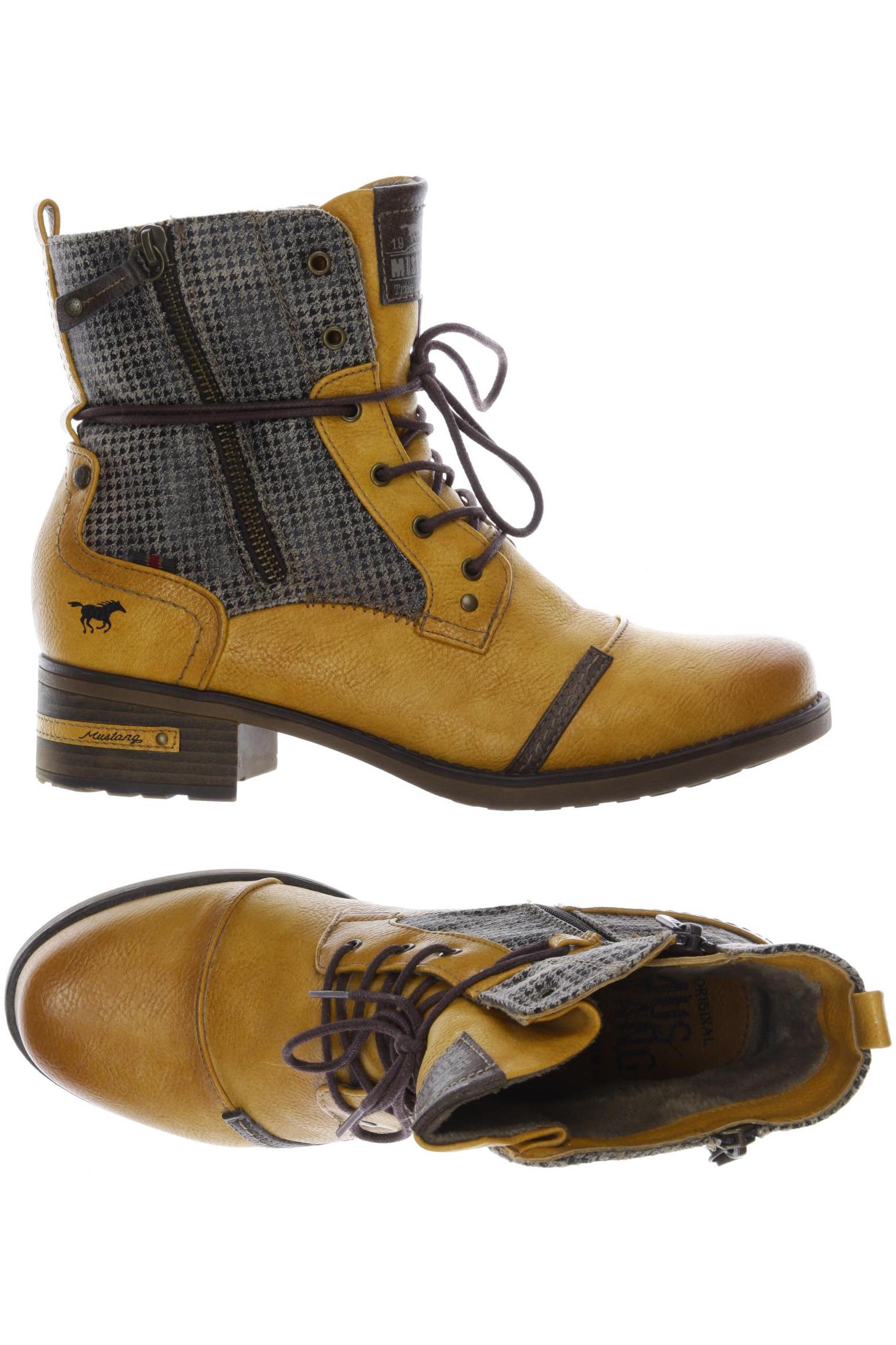 

Mustang Damen Stiefelette, gelb, Gr. 41