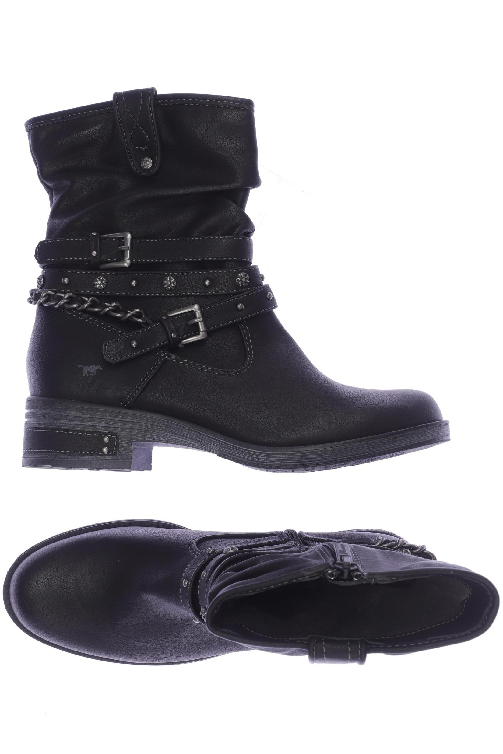 

Mustang Damen Stiefelette, schwarz, Gr. 39