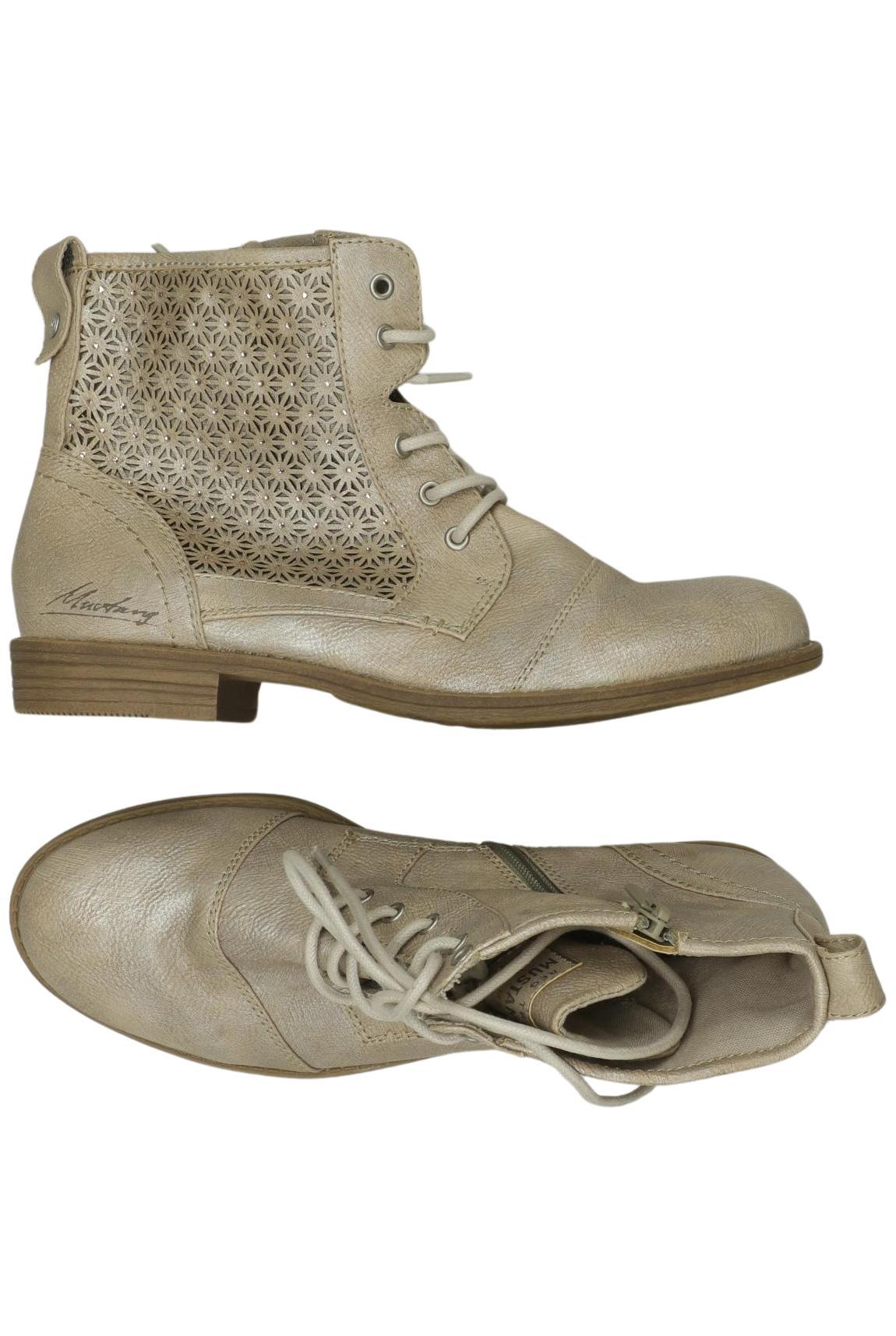 

Mustang Damen Stiefelette, beige, Gr. 37