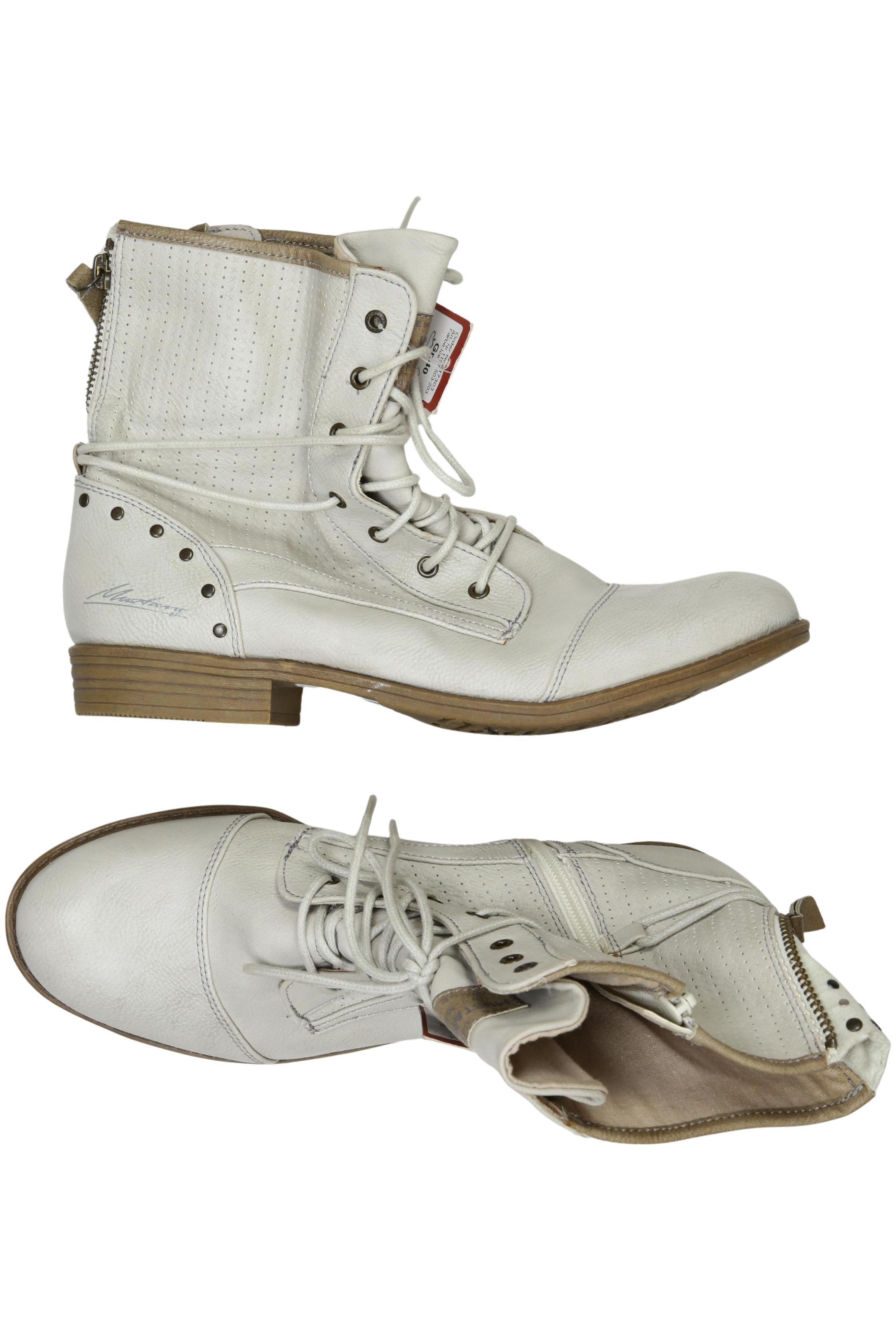 

Mustang Damen Stiefelette, weiß, Gr. 40