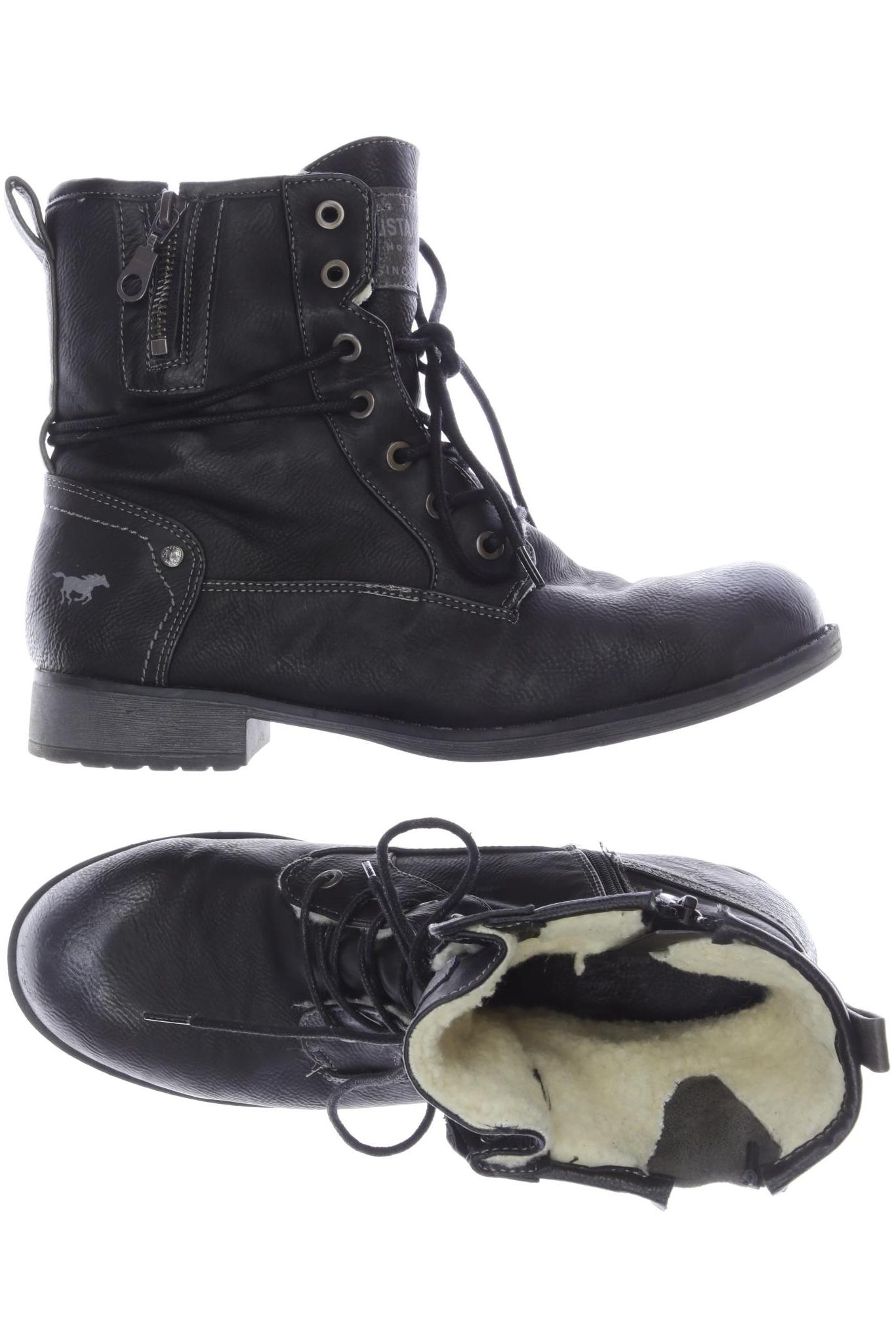 

Mustang Damen Stiefelette, schwarz, Gr. 40
