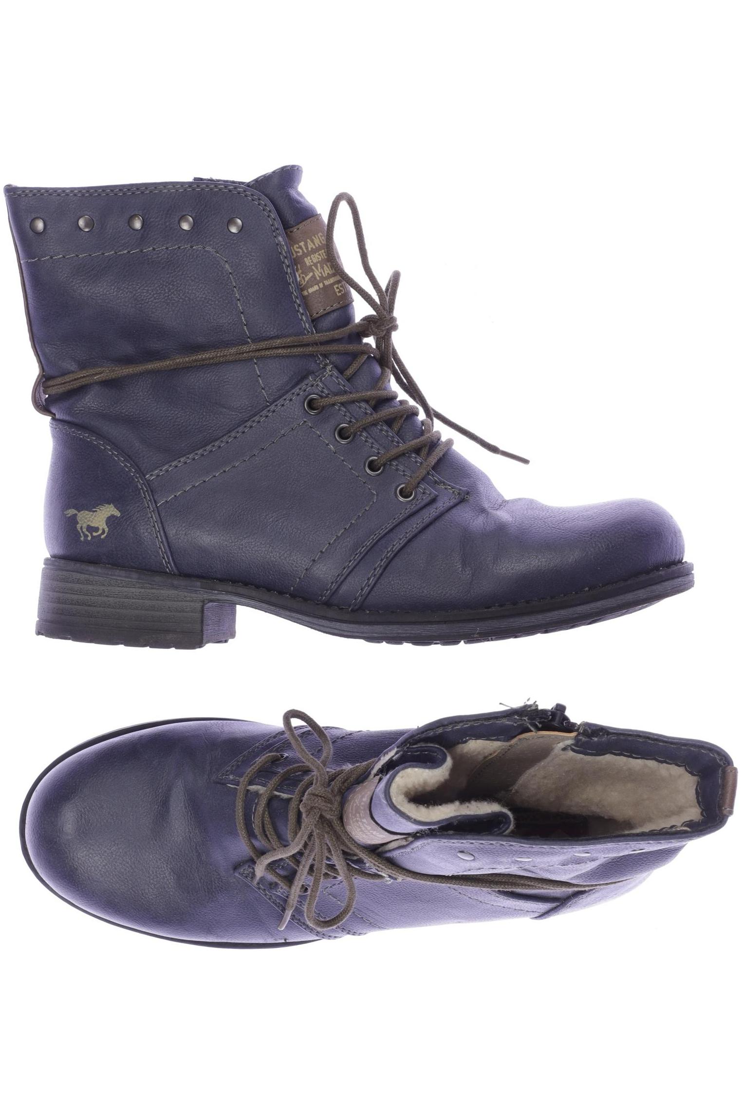 

Mustang Damen Stiefelette, marineblau, Gr. 37