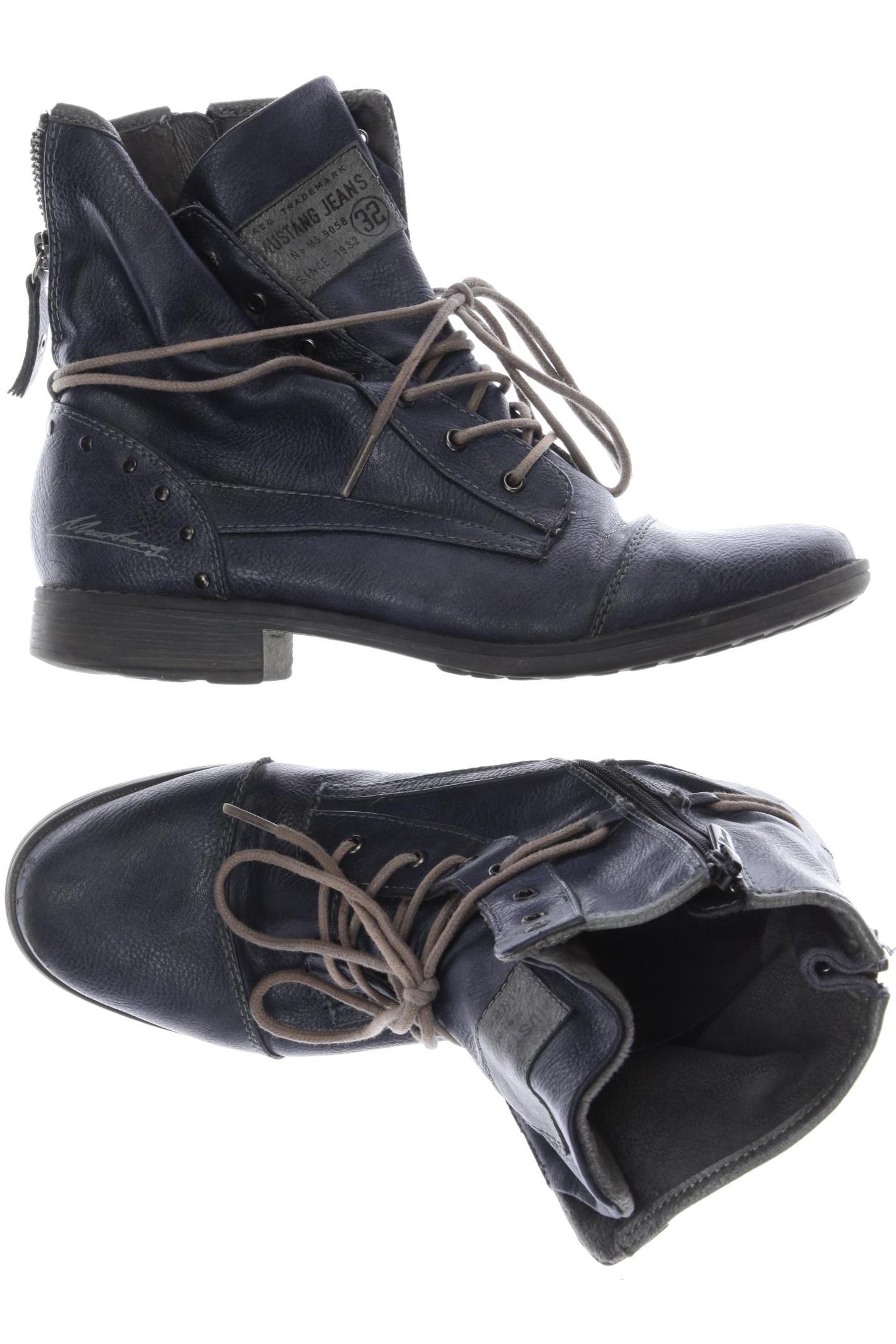 

Mustang Damen Stiefelette, marineblau, Gr. 39