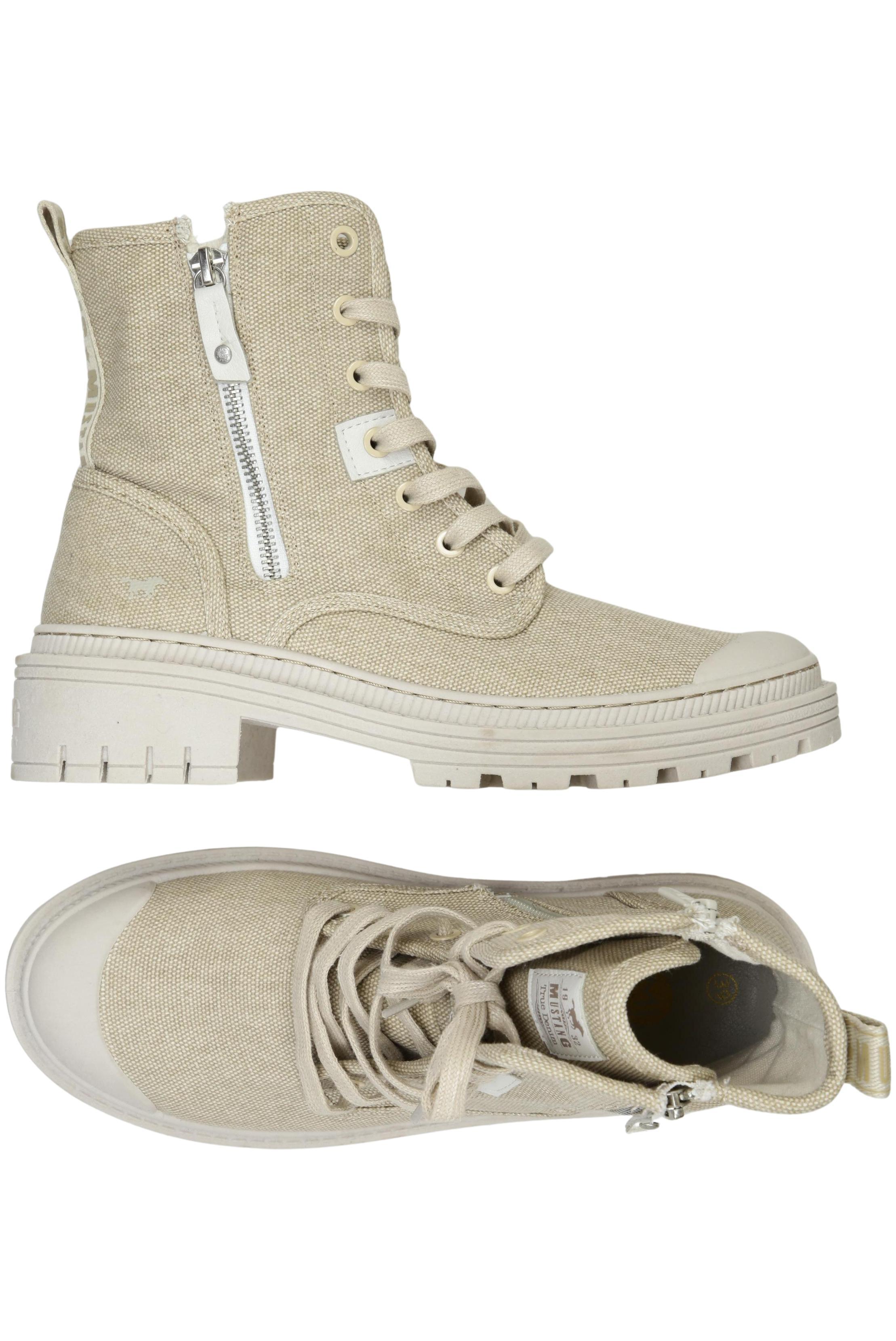 

Mustang Damen Stiefelette, beige, Gr. 39
