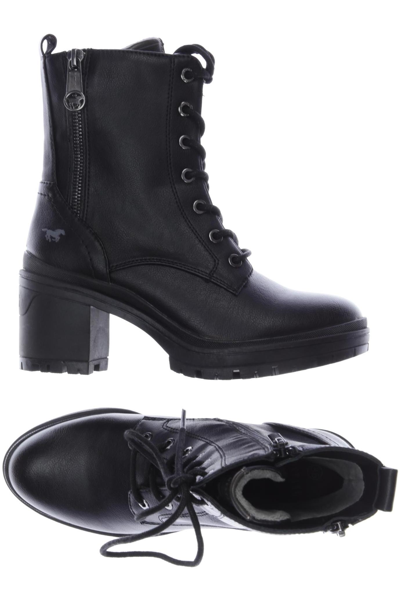 

Mustang Damen Stiefelette, schwarz, Gr. 36