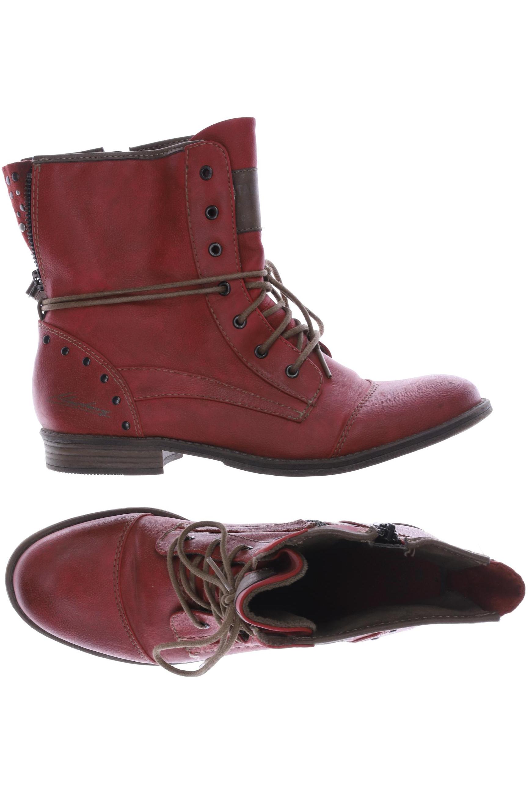 

MUSTANG Damen Stiefelette, rot