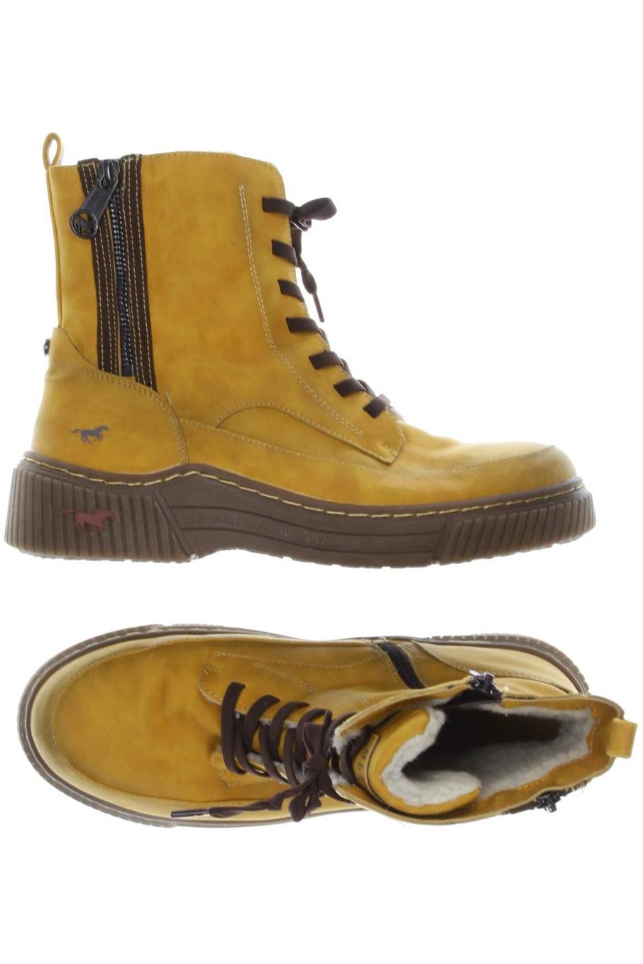 

Mustang Damen Stiefelette, gelb, Gr. 40