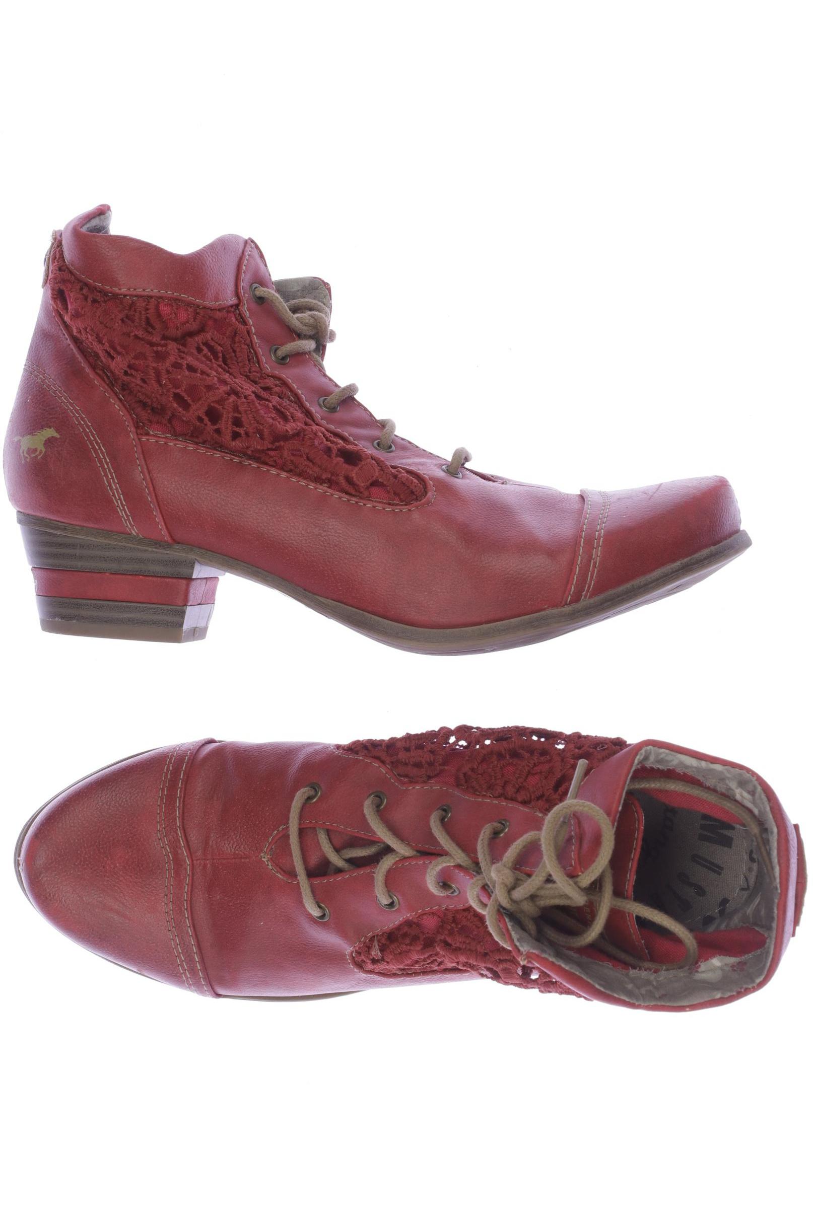

Mustang Damen Stiefelette, rot, Gr. 40