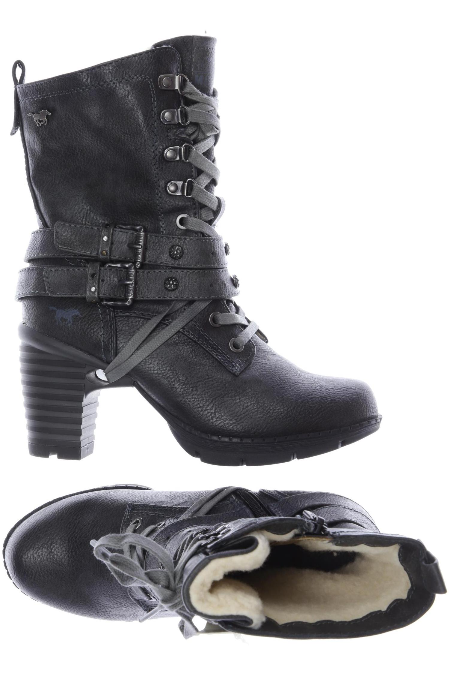 

Mustang Damen Stiefelette, grau, Gr. 36