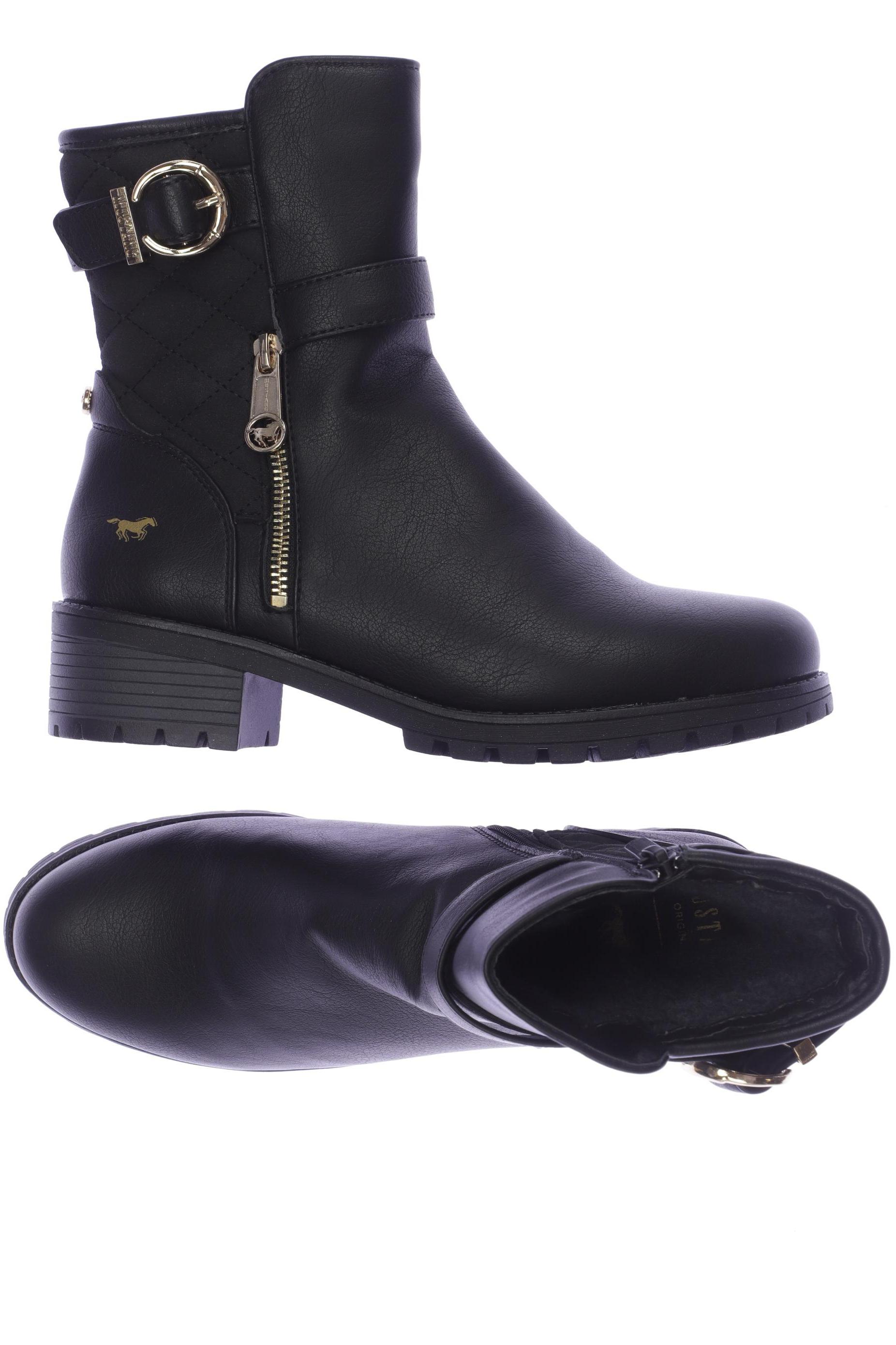 

Mustang Damen Stiefelette, schwarz, Gr. 39