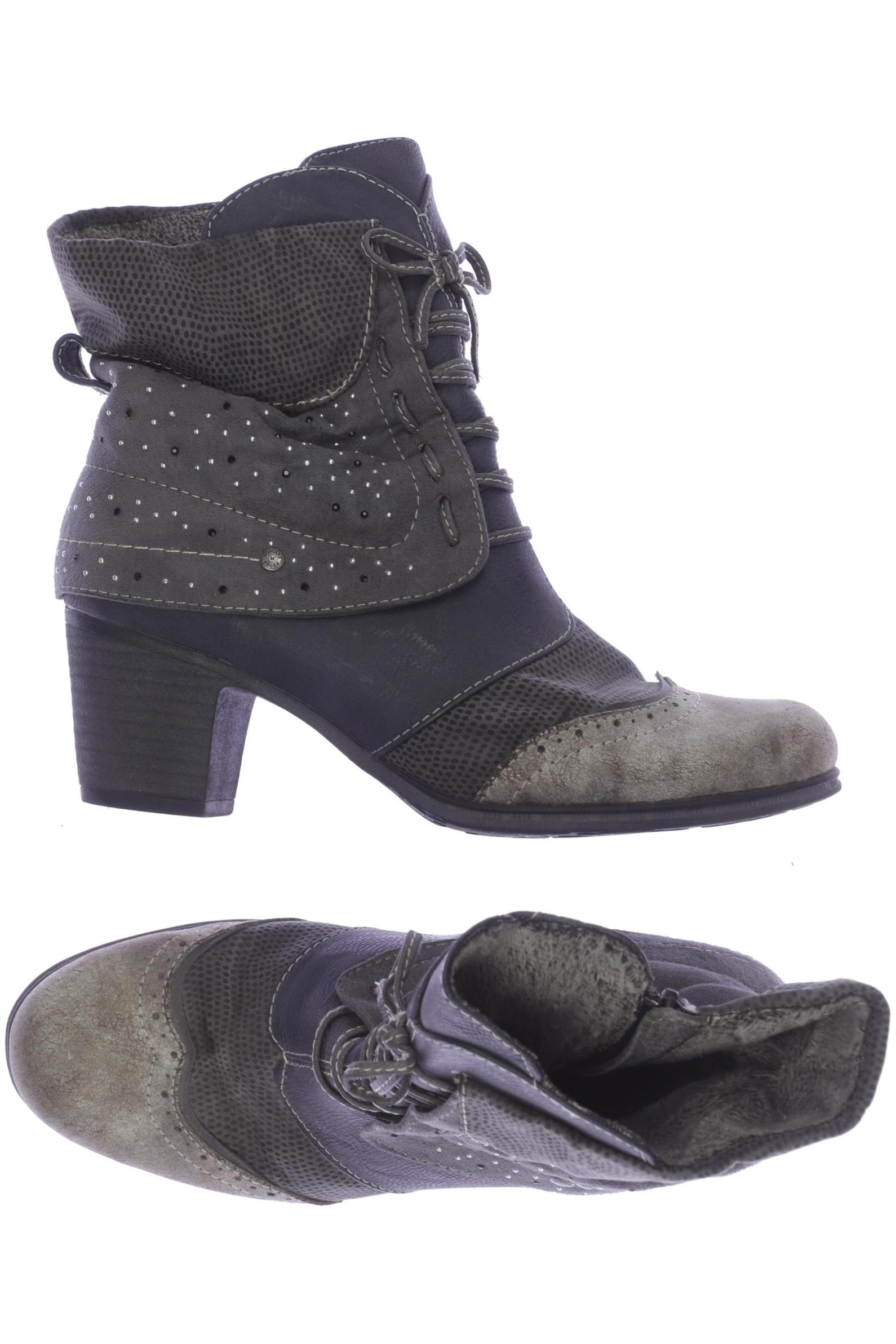 

Mustang Damen Stiefelette, grau, Gr. 40