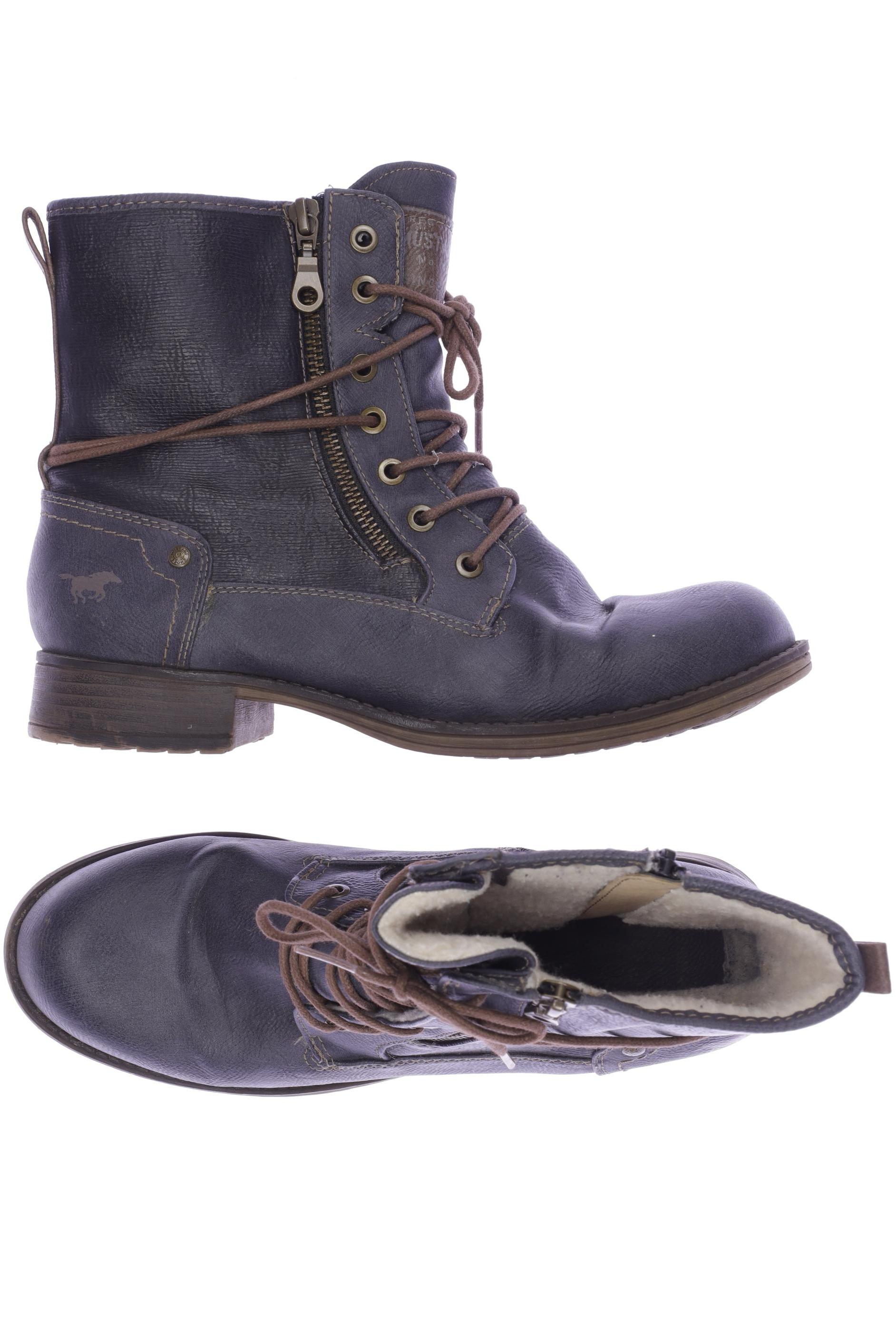 

Mustang Damen Stiefelette, marineblau, Gr. 40