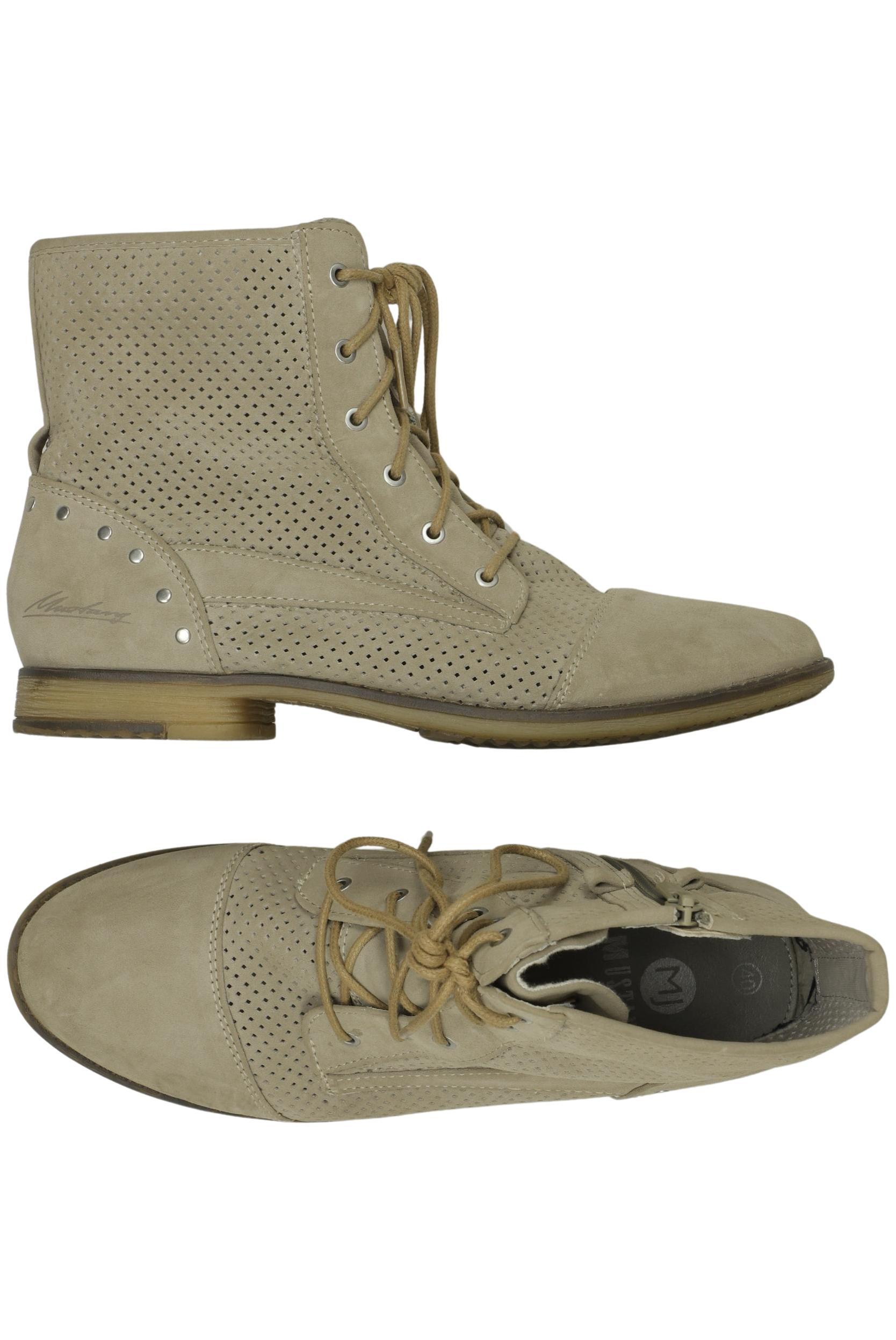 

Mustang Damen Stiefelette, beige, Gr. 40